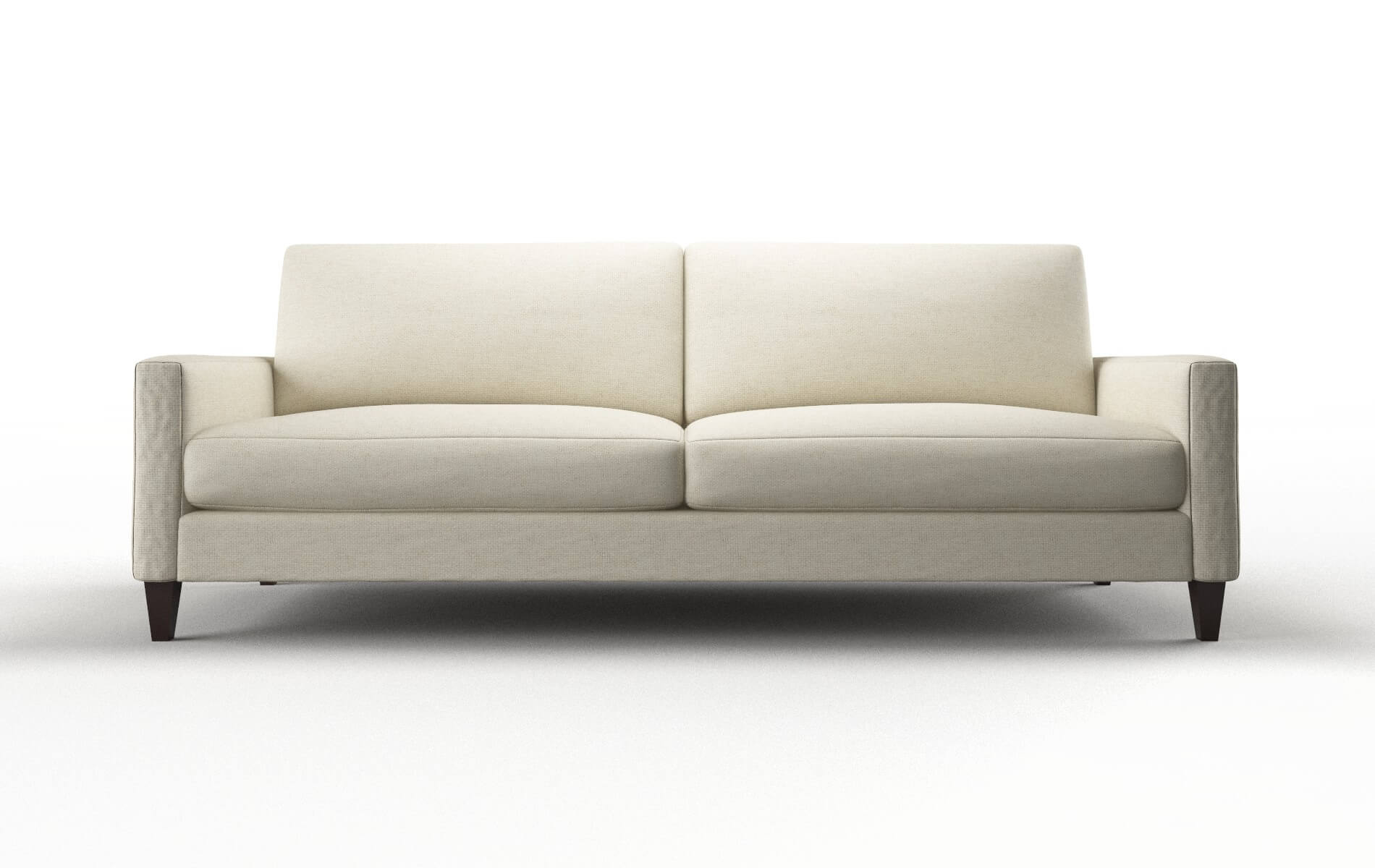 Cannes Lana Sand Sofa espresso legs 1