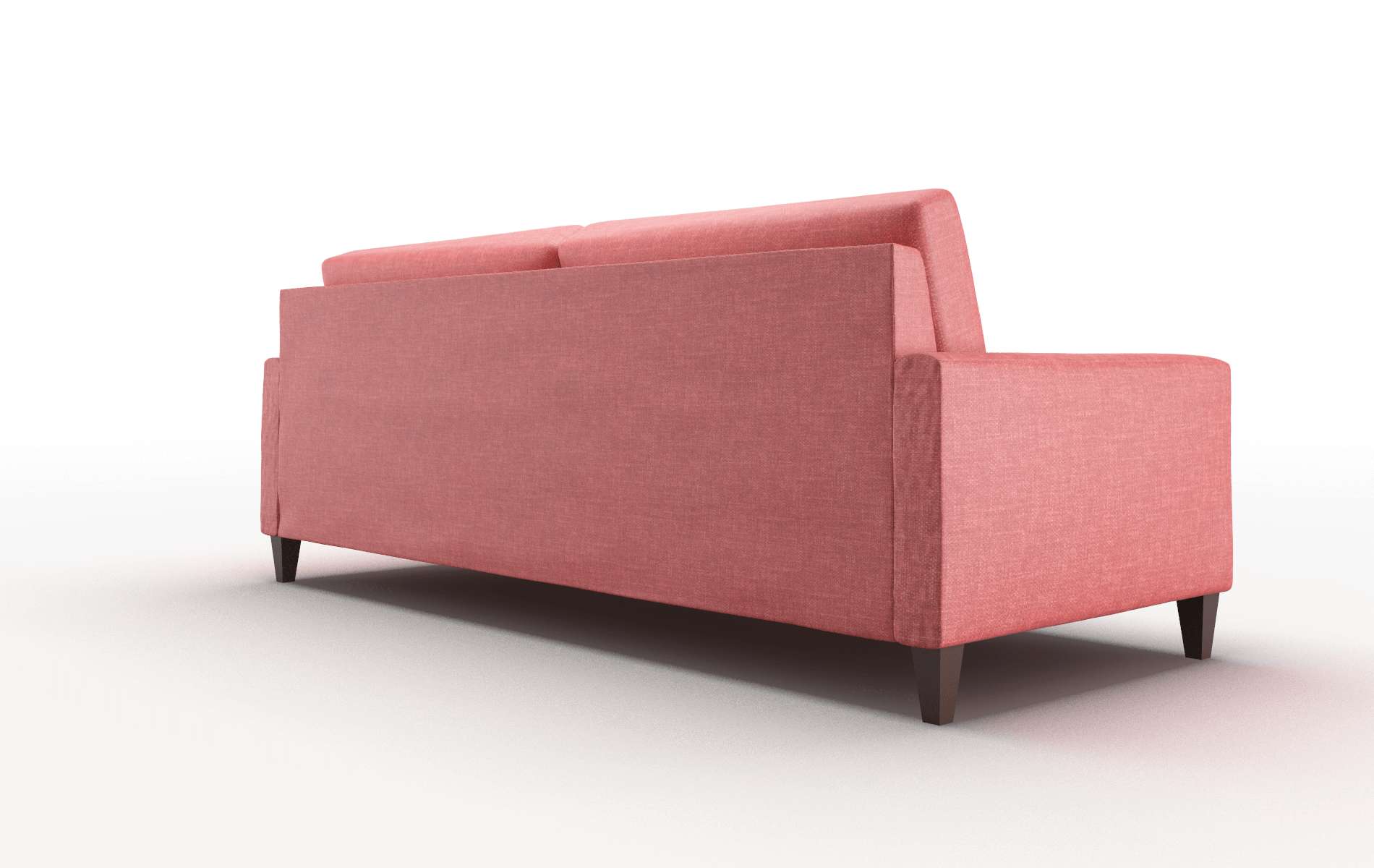 Cannes Leslie Poppy Sofa espresso legs 5