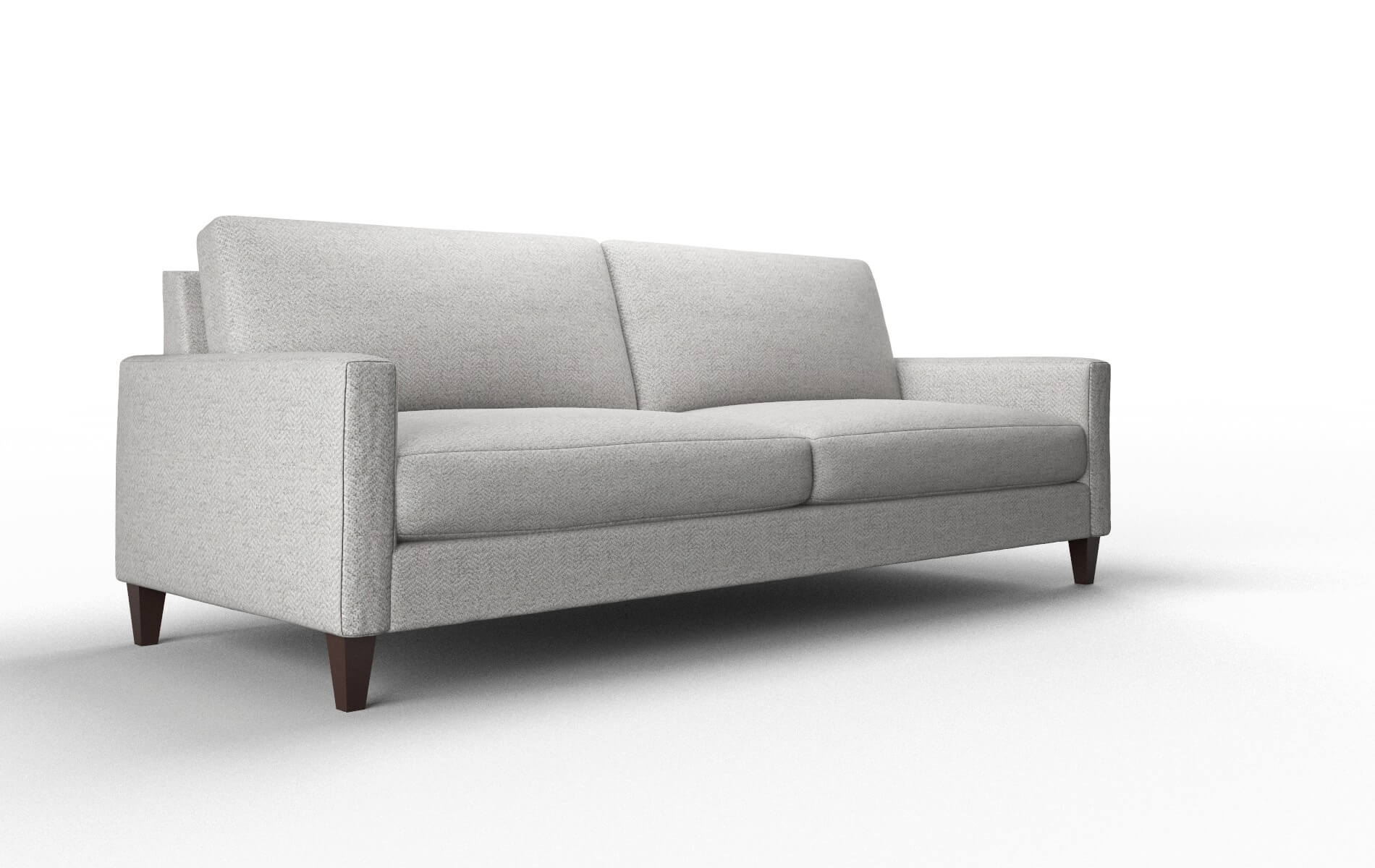 Cannes Malibu Dove Sofa espresso legs 2