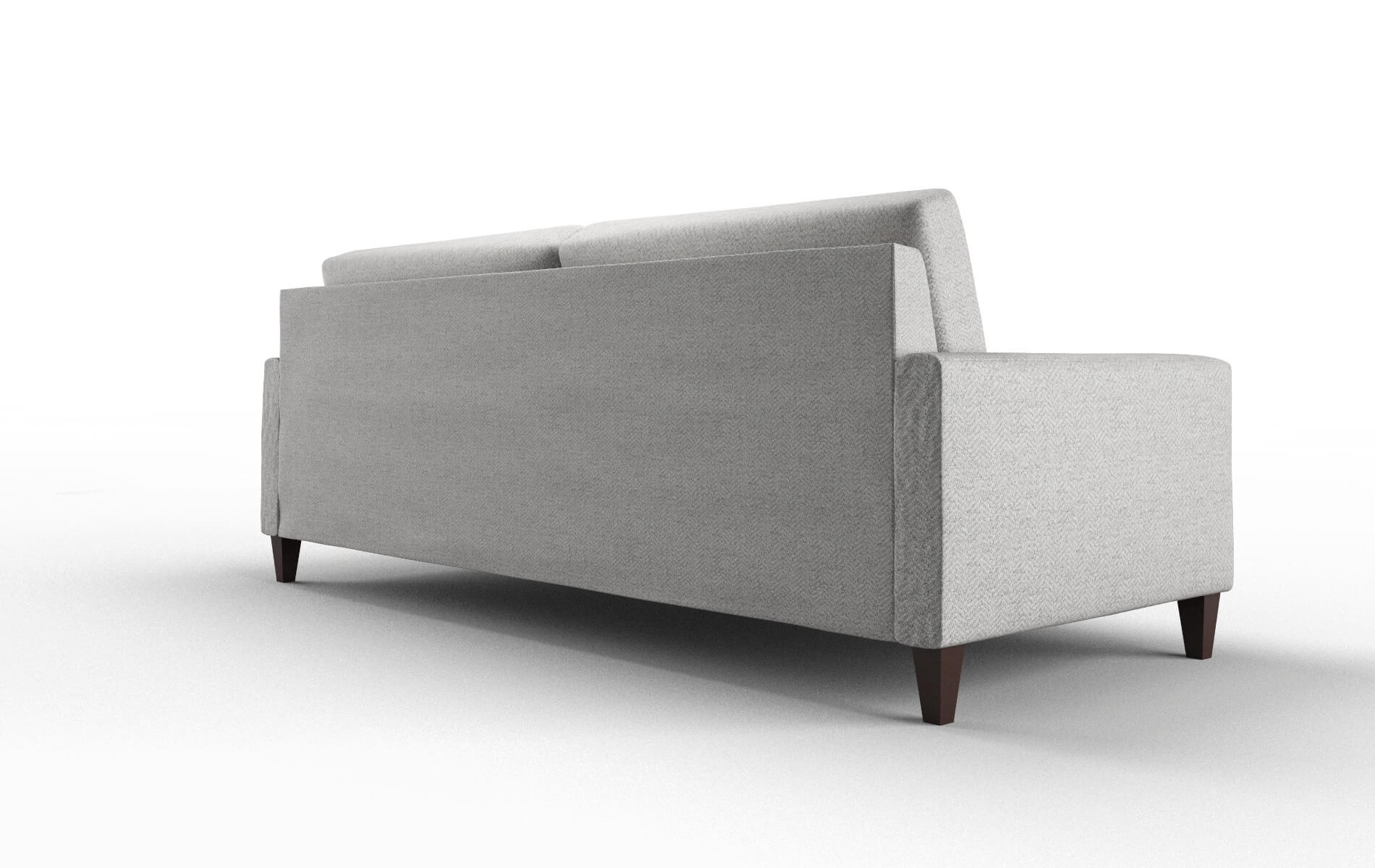 Cannes Malibu Dove Sofa espresso legs 5
