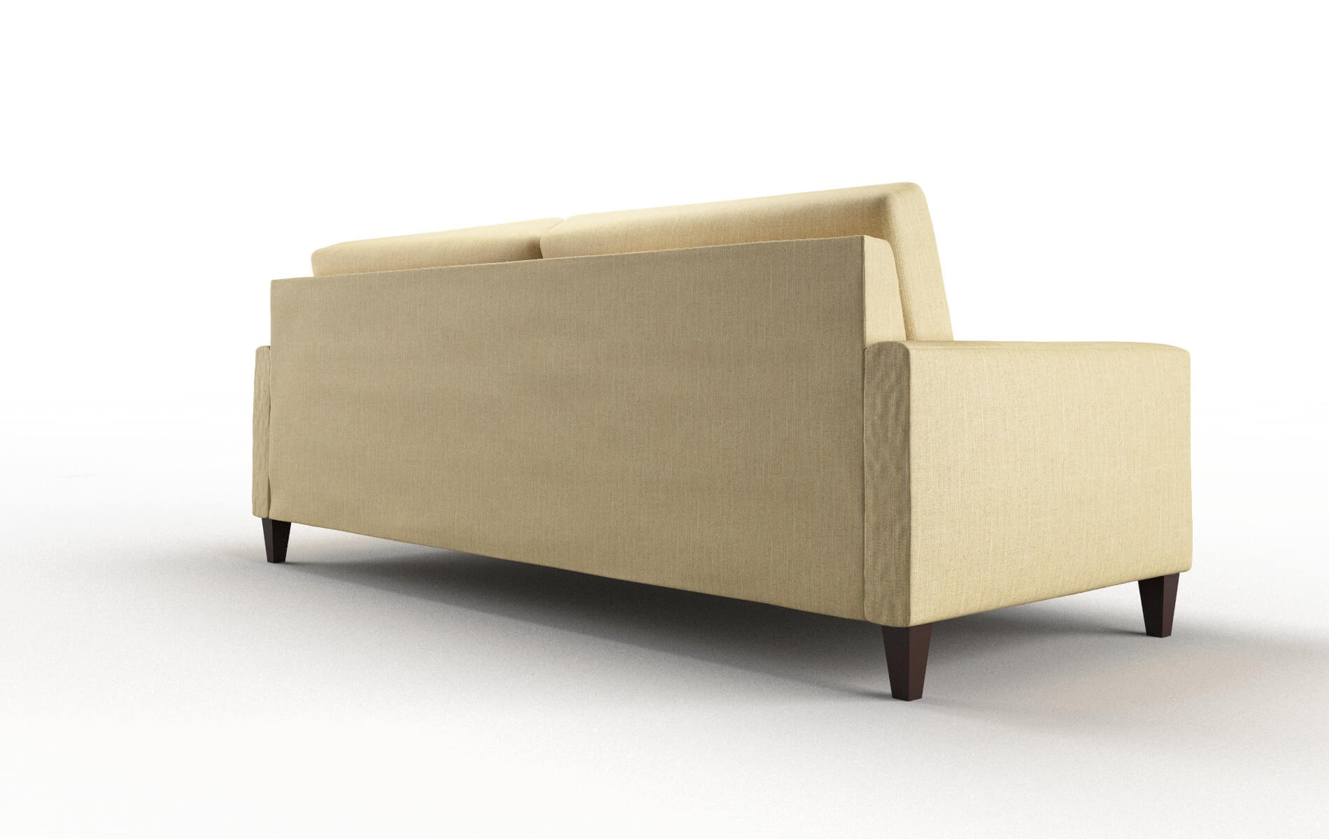 Cannes Malibu Maize Sofa espresso legs 5