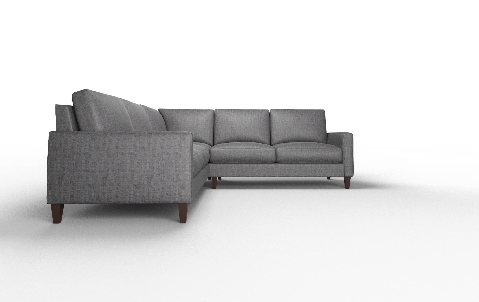 Cannes Marcy Baltic Sectional espresso legs 2