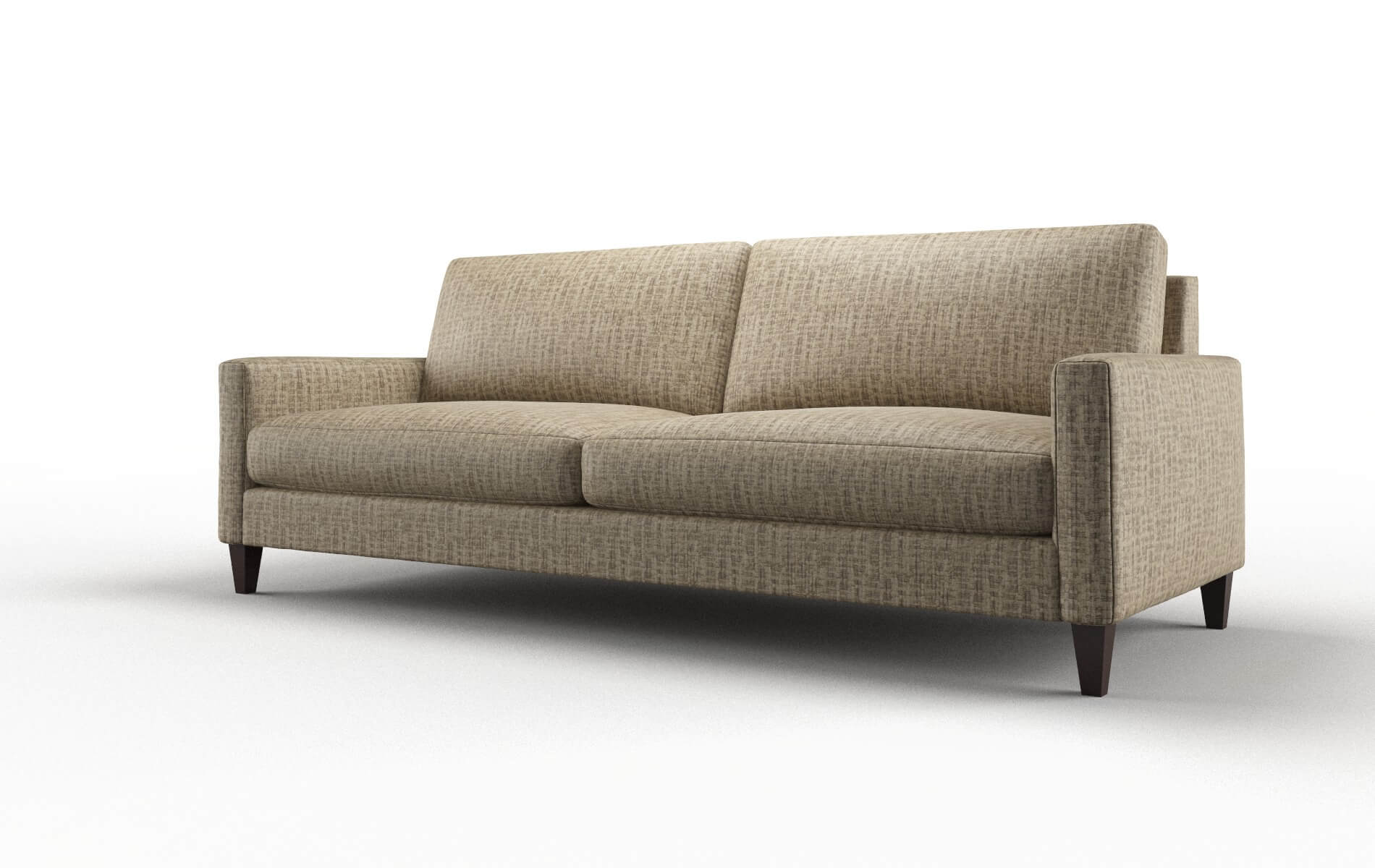 Cannes Marcy Camel Sofa espresso legs 4