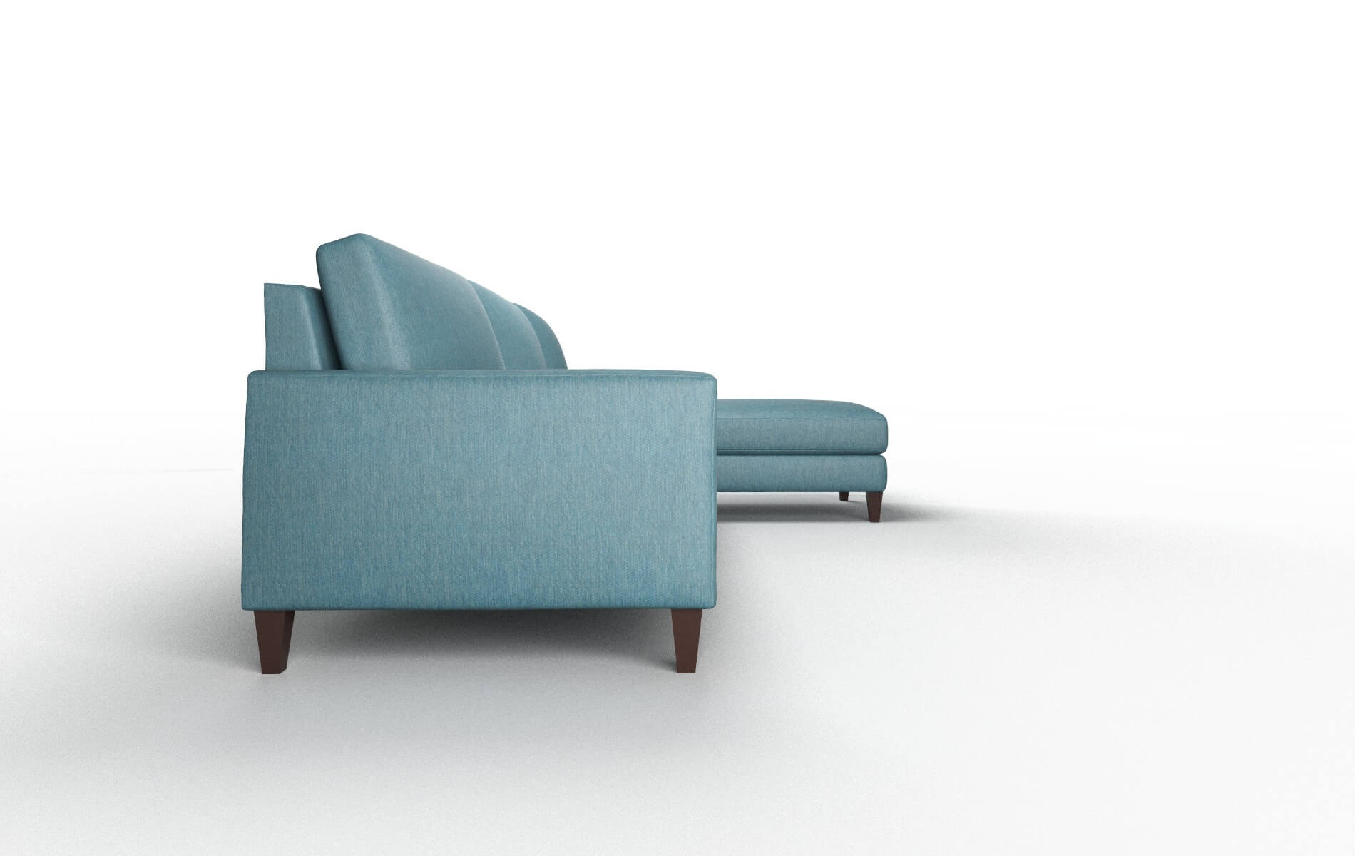 Cannes Merit Peacock Panel espresso legs 3