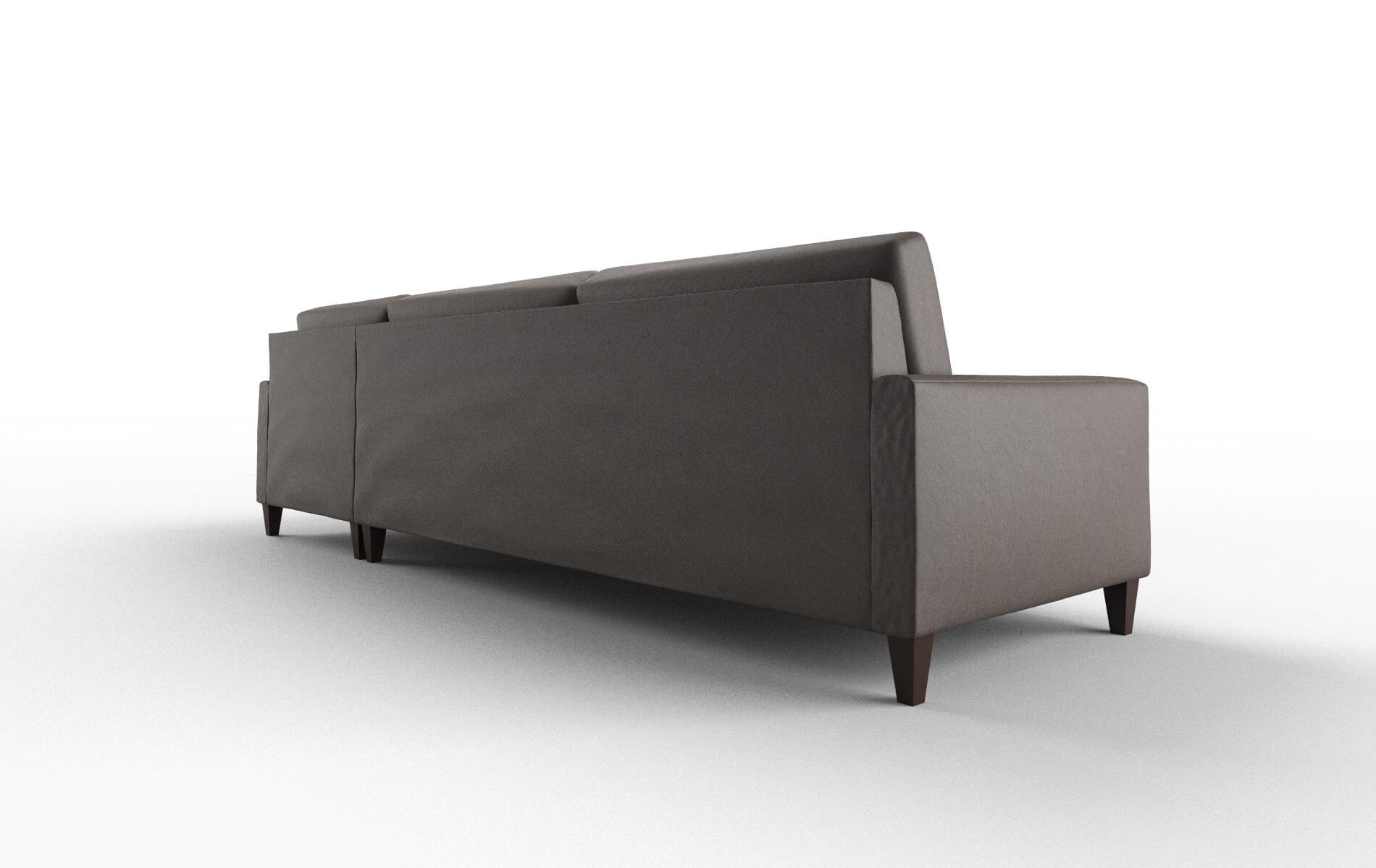 Cannes Naples Graphite Panel espresso legs 5