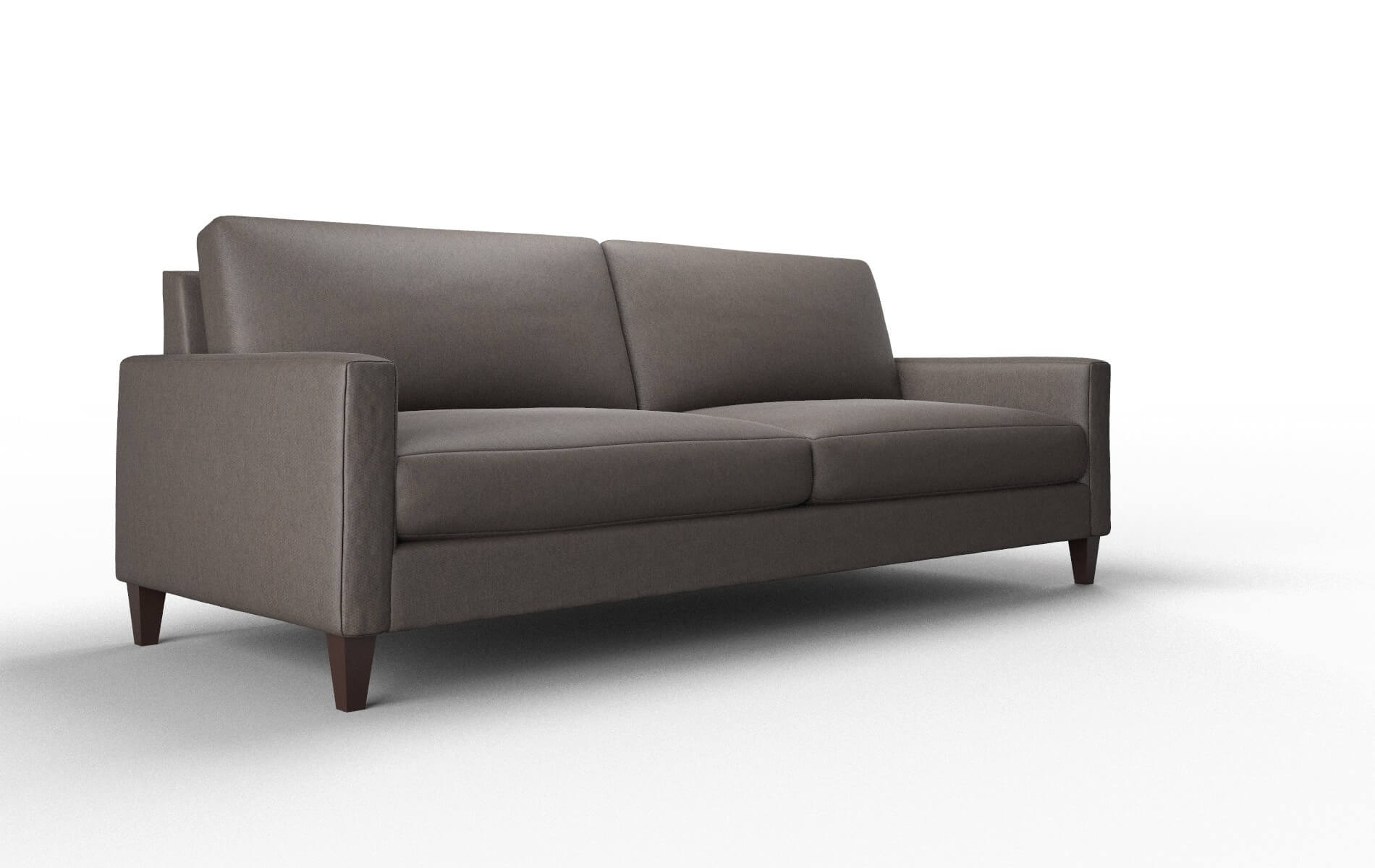 Cannes Naples Graphite Sofa espresso legs 2