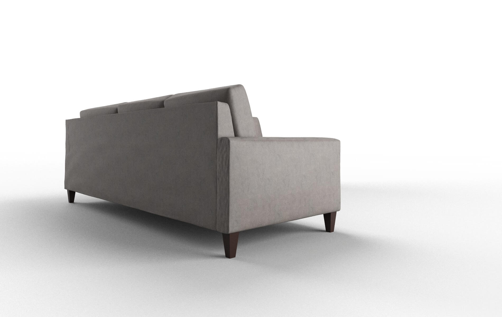 Cannes Noble Otter Sectional espresso legs 3