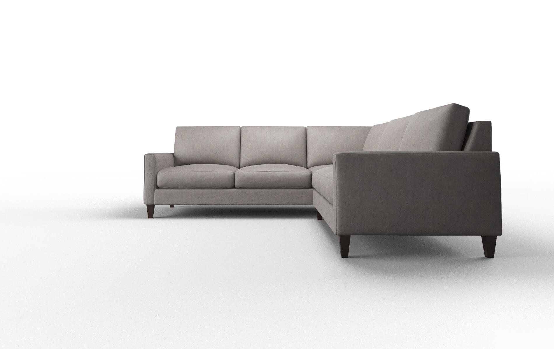Cannes Noble Otter Sectional espresso legs 5