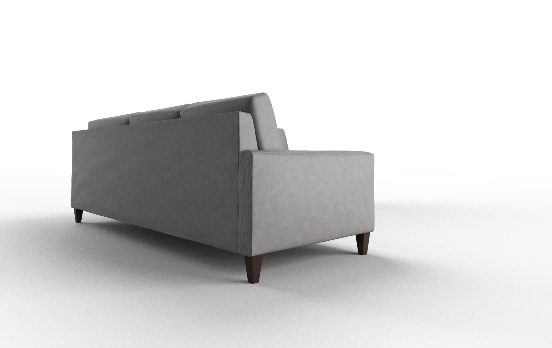 Cannes Noble Smoke Sectional espresso legs 3
