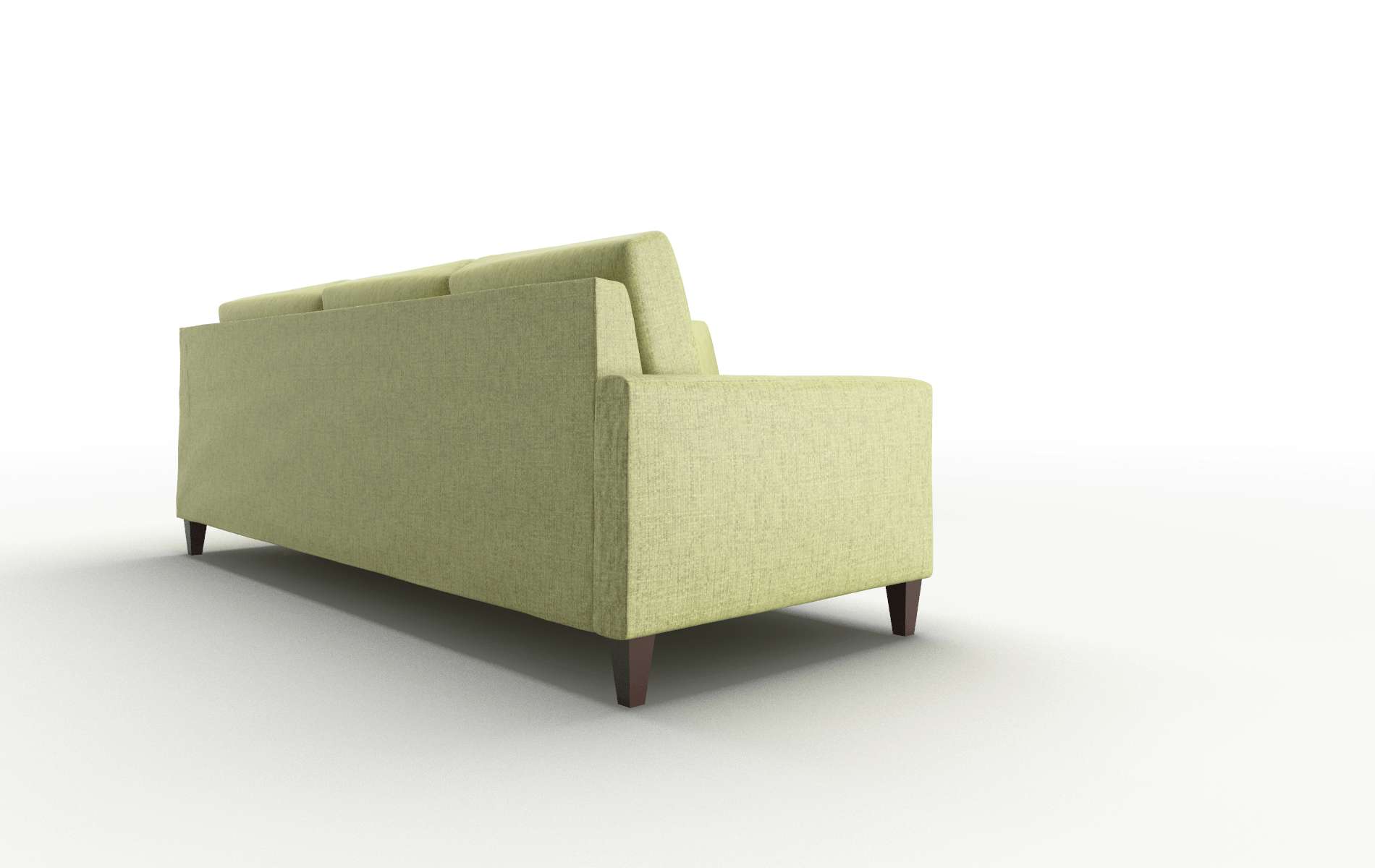 Cannes Notion Appletini Sectional espresso legs 3