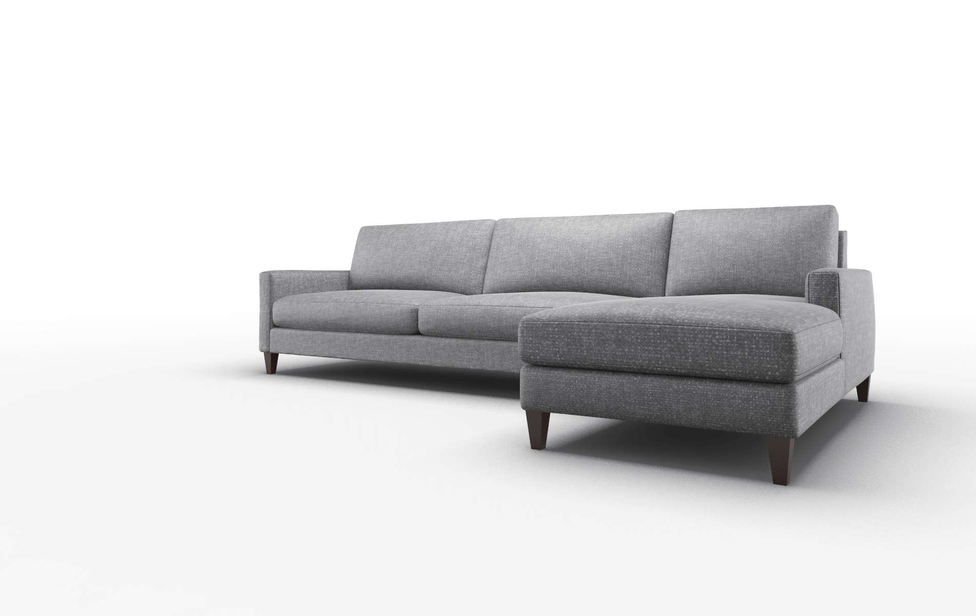 Cannes Notion Graphite Panel espresso legs 4