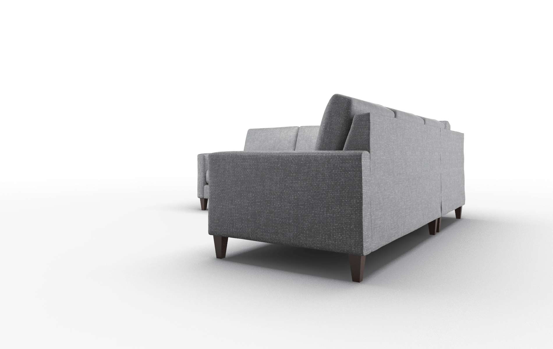 Cannes Notion Graphite Sectional espresso legs 4