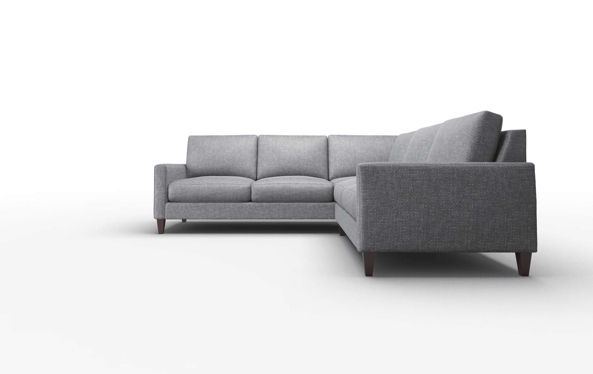 Cannes Notion Graphite Sectional espresso legs 5