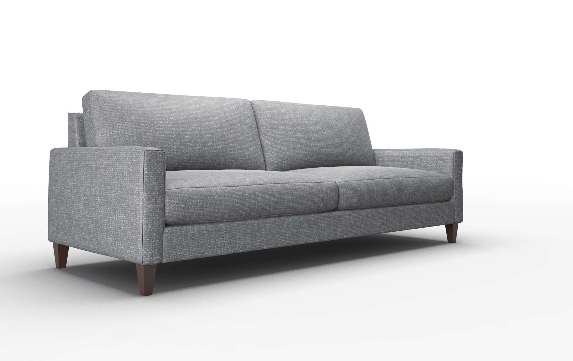 Cannes Notion Graphite Sofa espresso legs 2