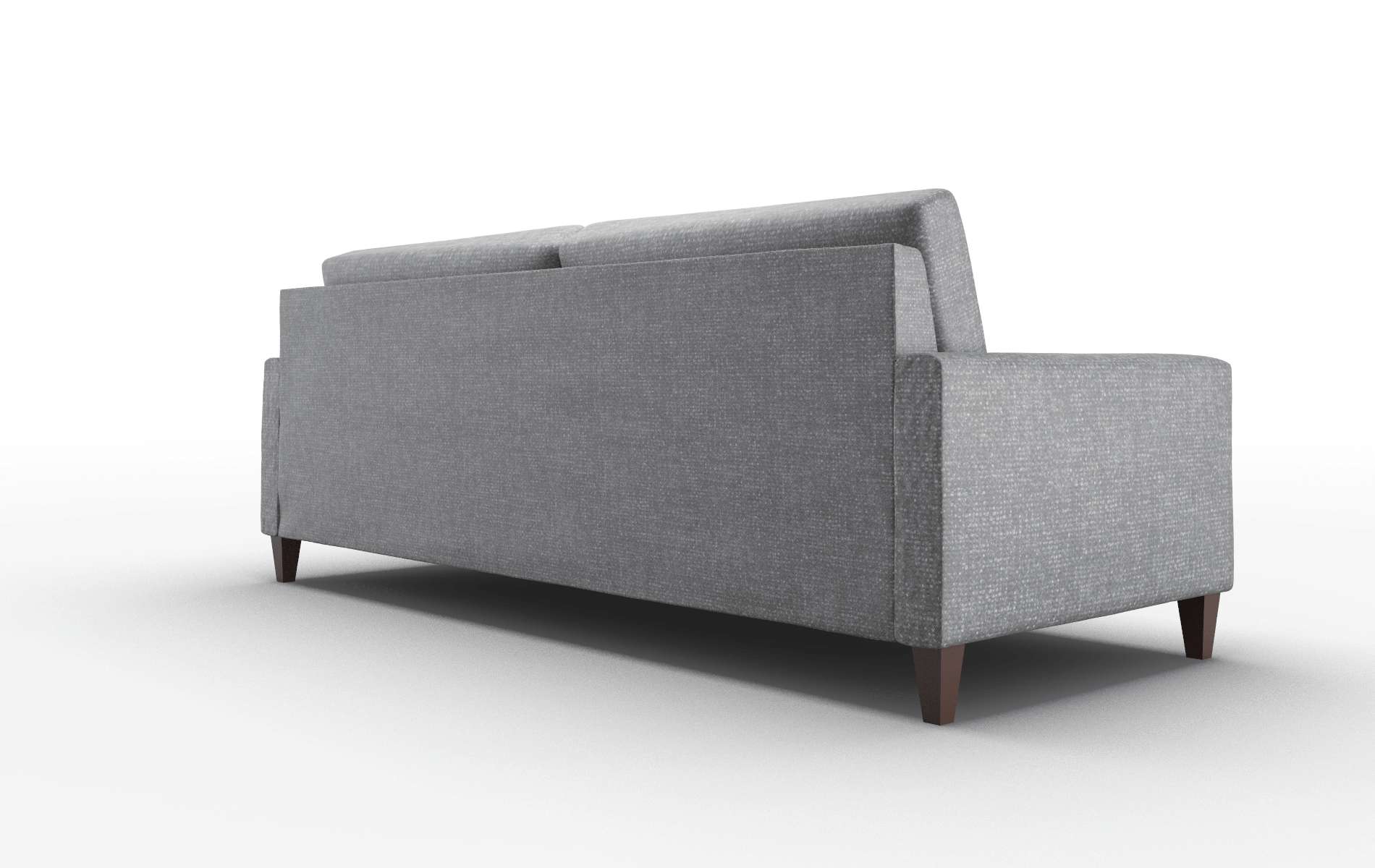 Cannes Notion Graphite Sofa espresso legs 5