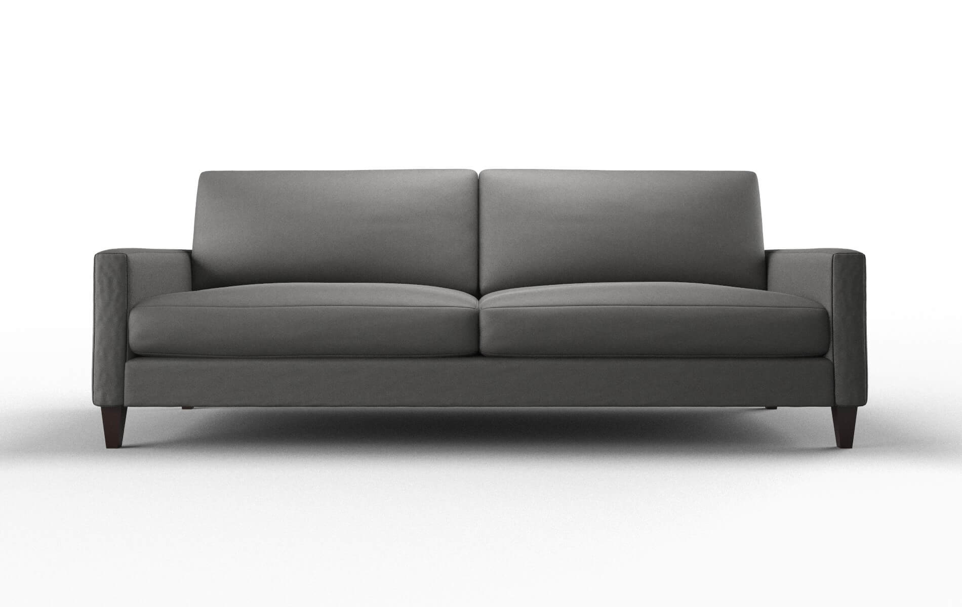 Cannes Oakley Charcoal Sofa espresso legs 1