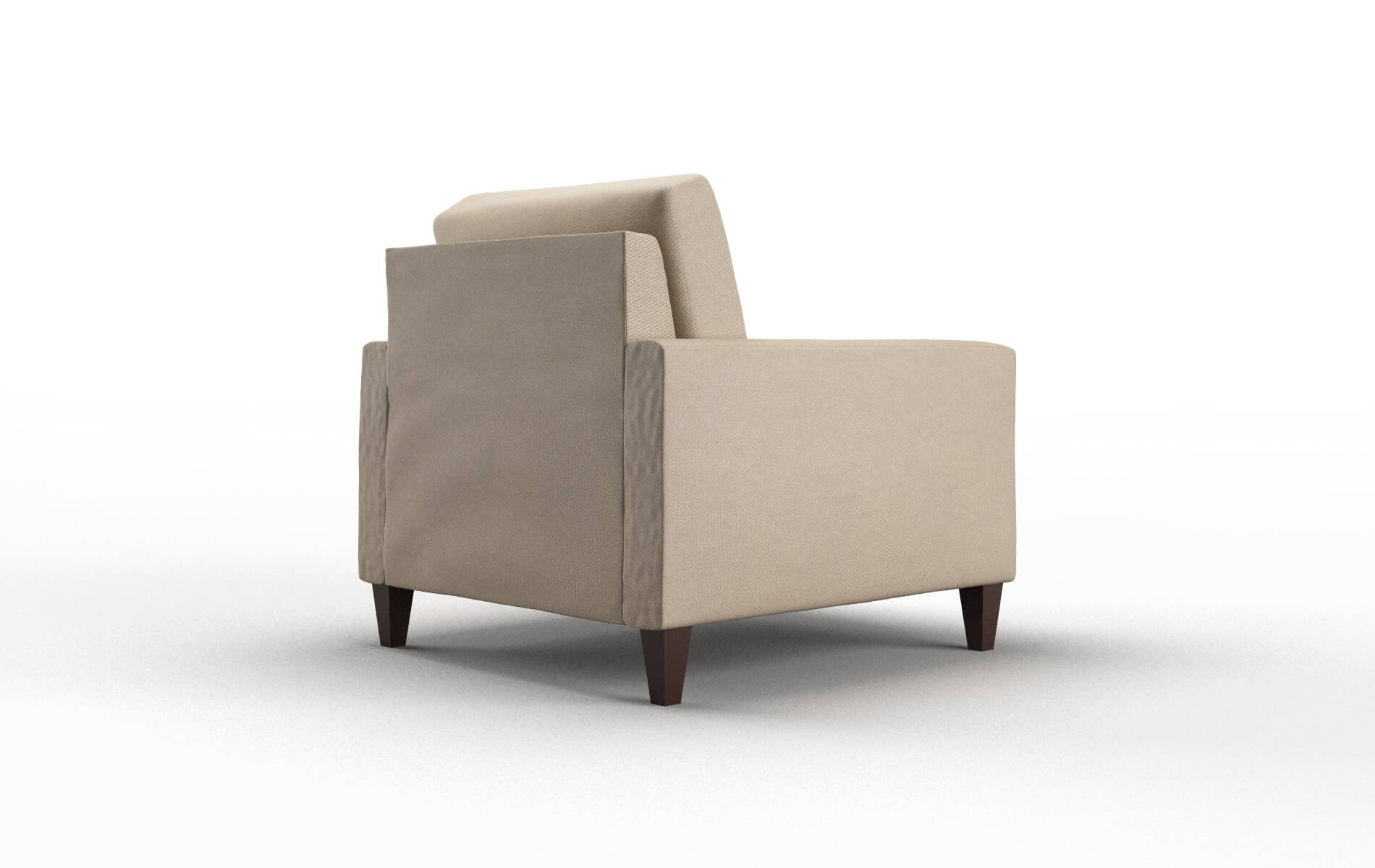 Cannes Oakley Taupe Chair espresso legs 5