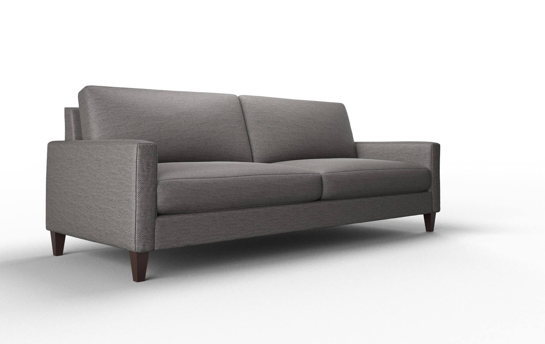 Cannes Oscar Charcoal Sofa espresso legs 2