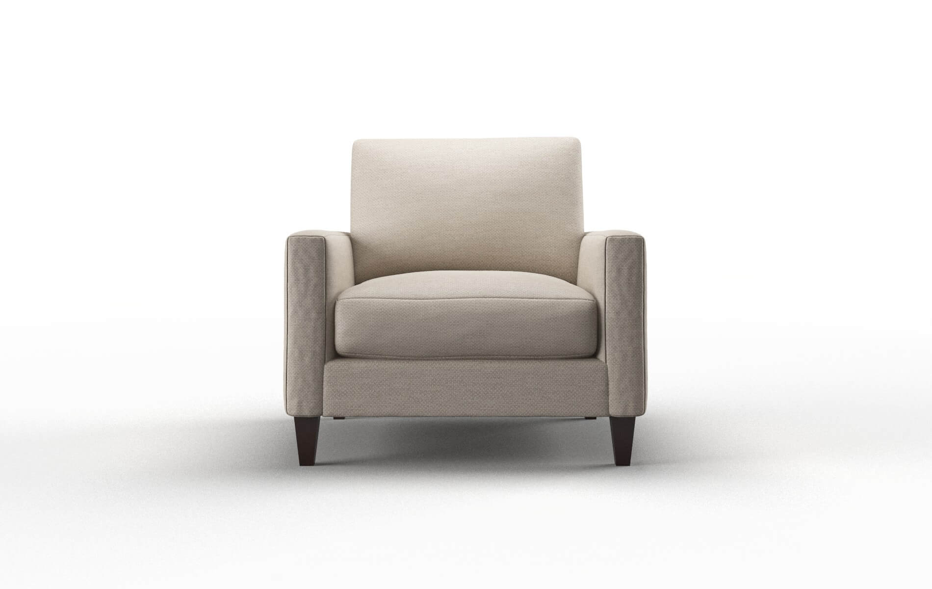 Cannes Oscar linen Chair Espresso Legs  1
