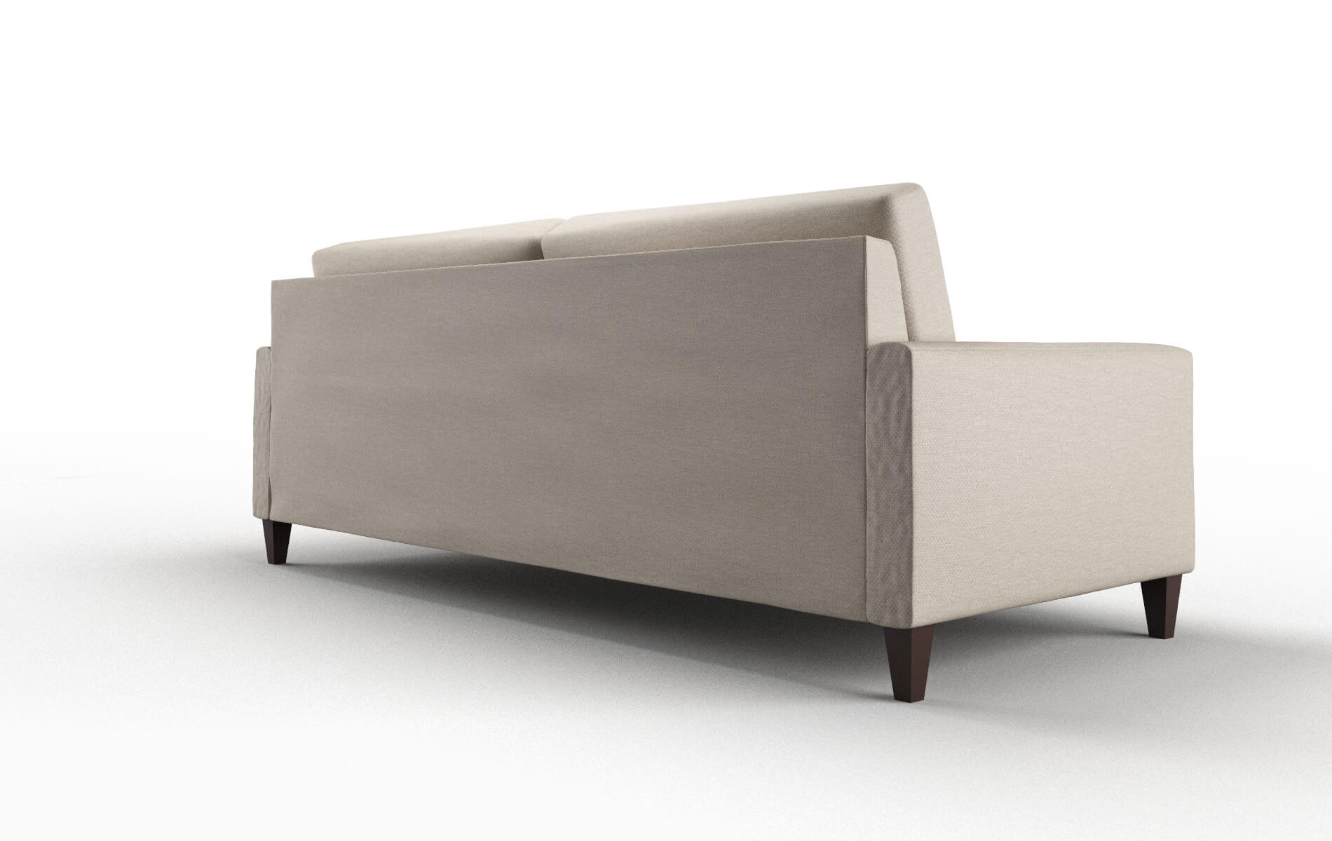 Cannes Oscar Linen Sofa espresso legs 5