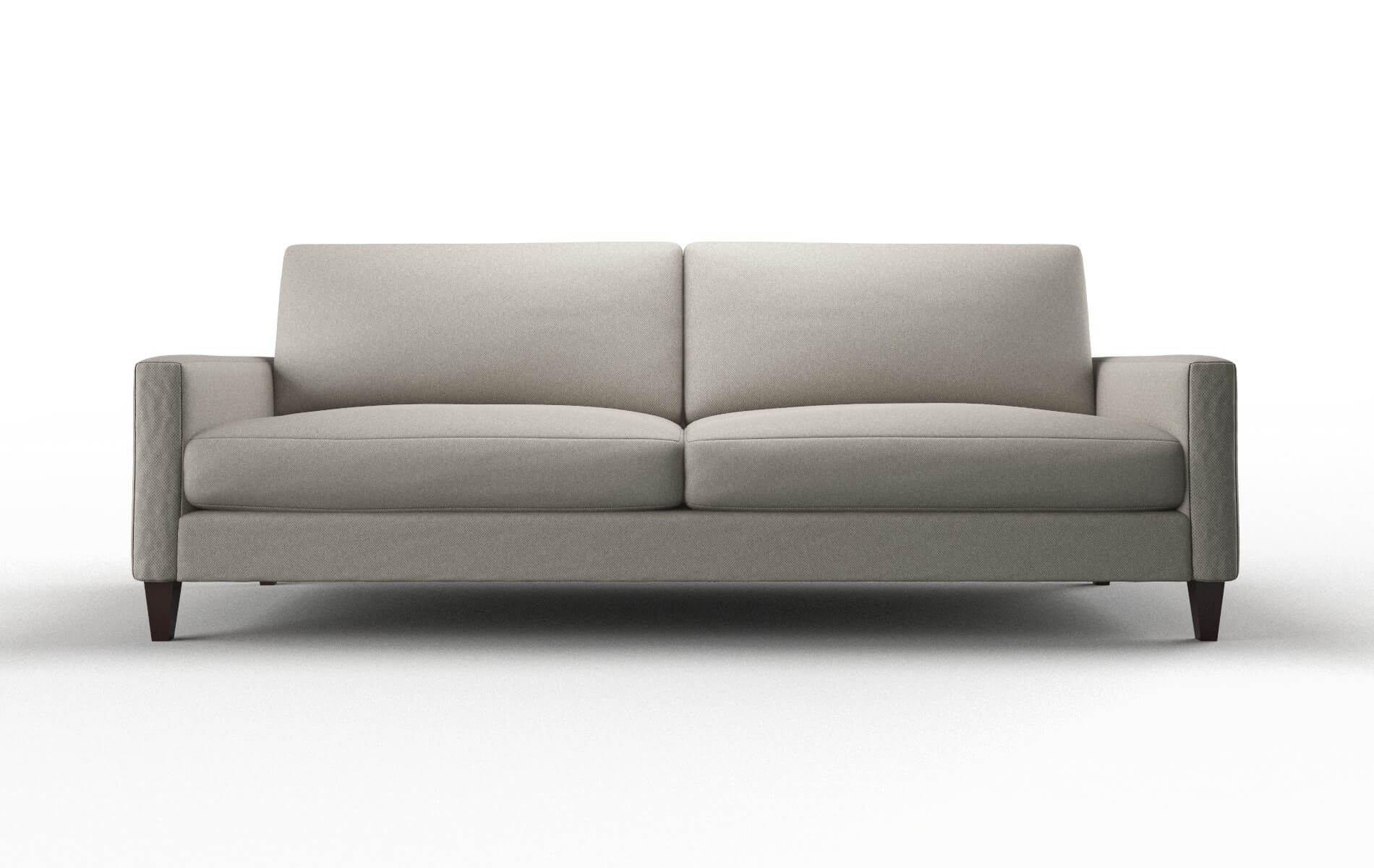 Cannes Oscar Silver Sofa espresso legs 1