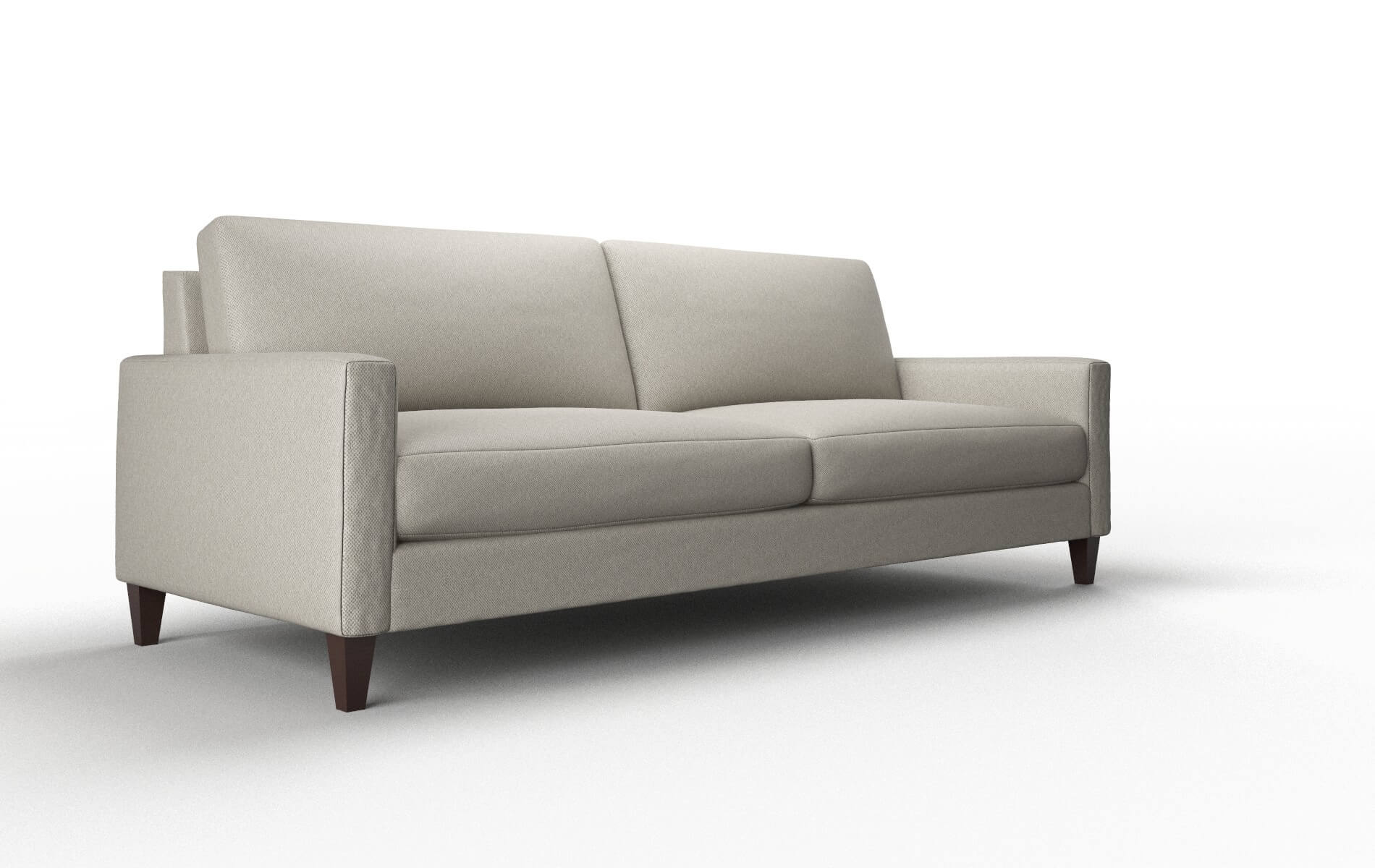 Cannes Oscar Silver Sofa espresso legs 2
