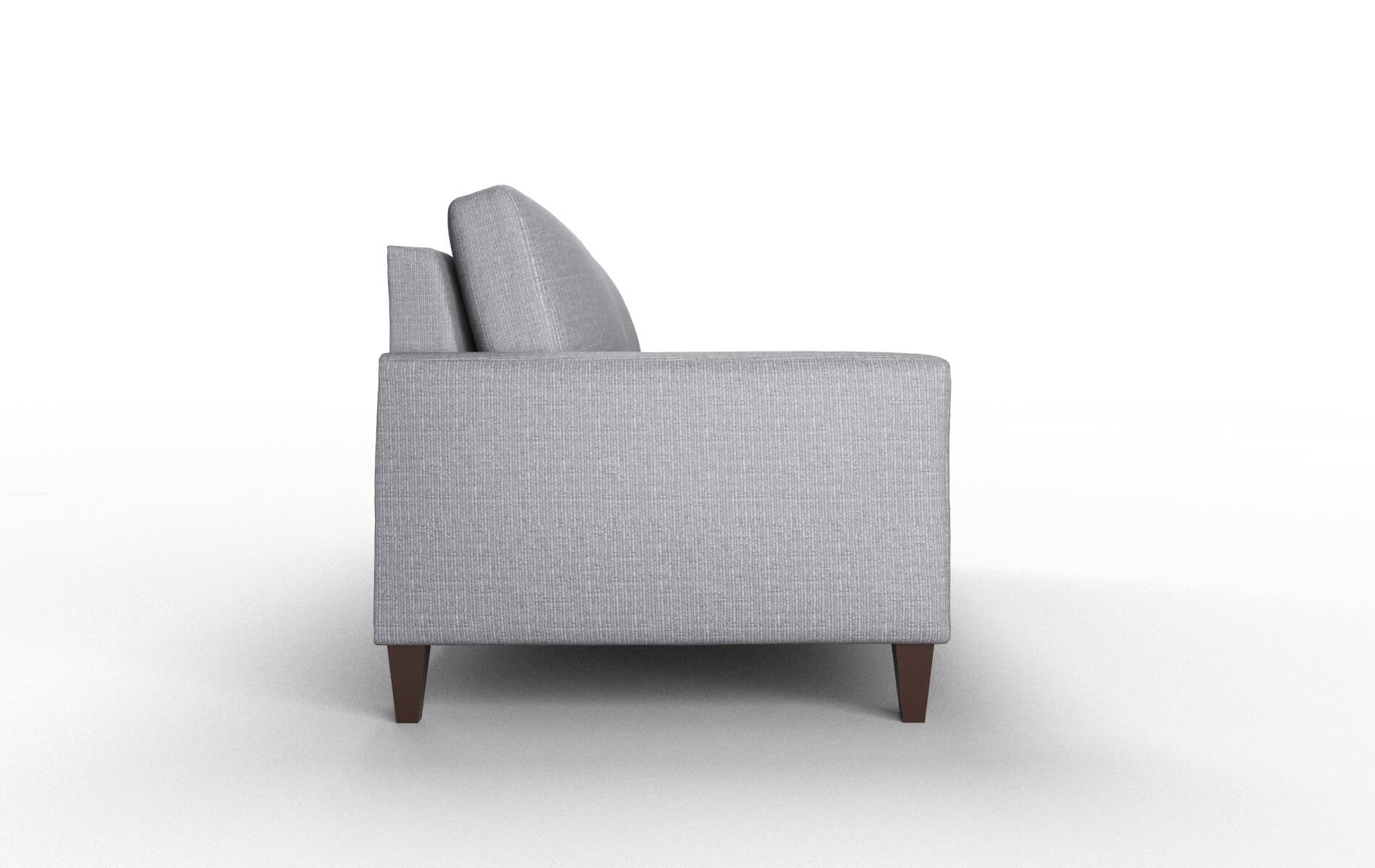 Cannes Parker Ash Sofa espresso legs 3