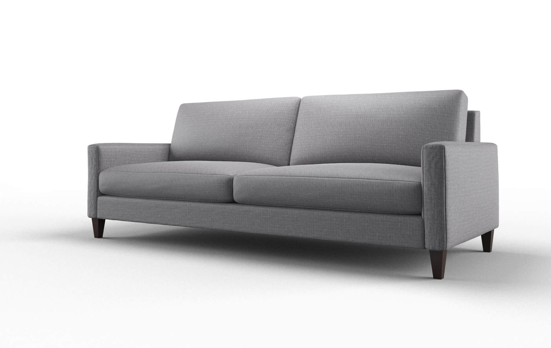 Cannes Parker Ash Sofa espresso legs 4