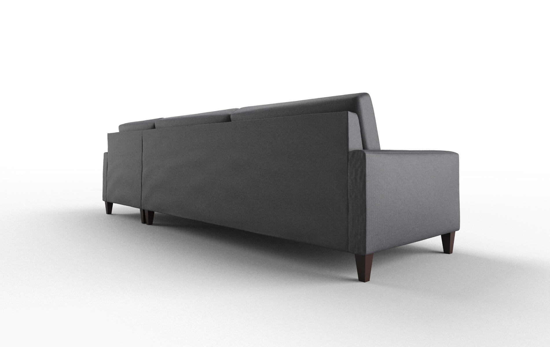 Cannes Parker Charcoal Panel espresso legs 5