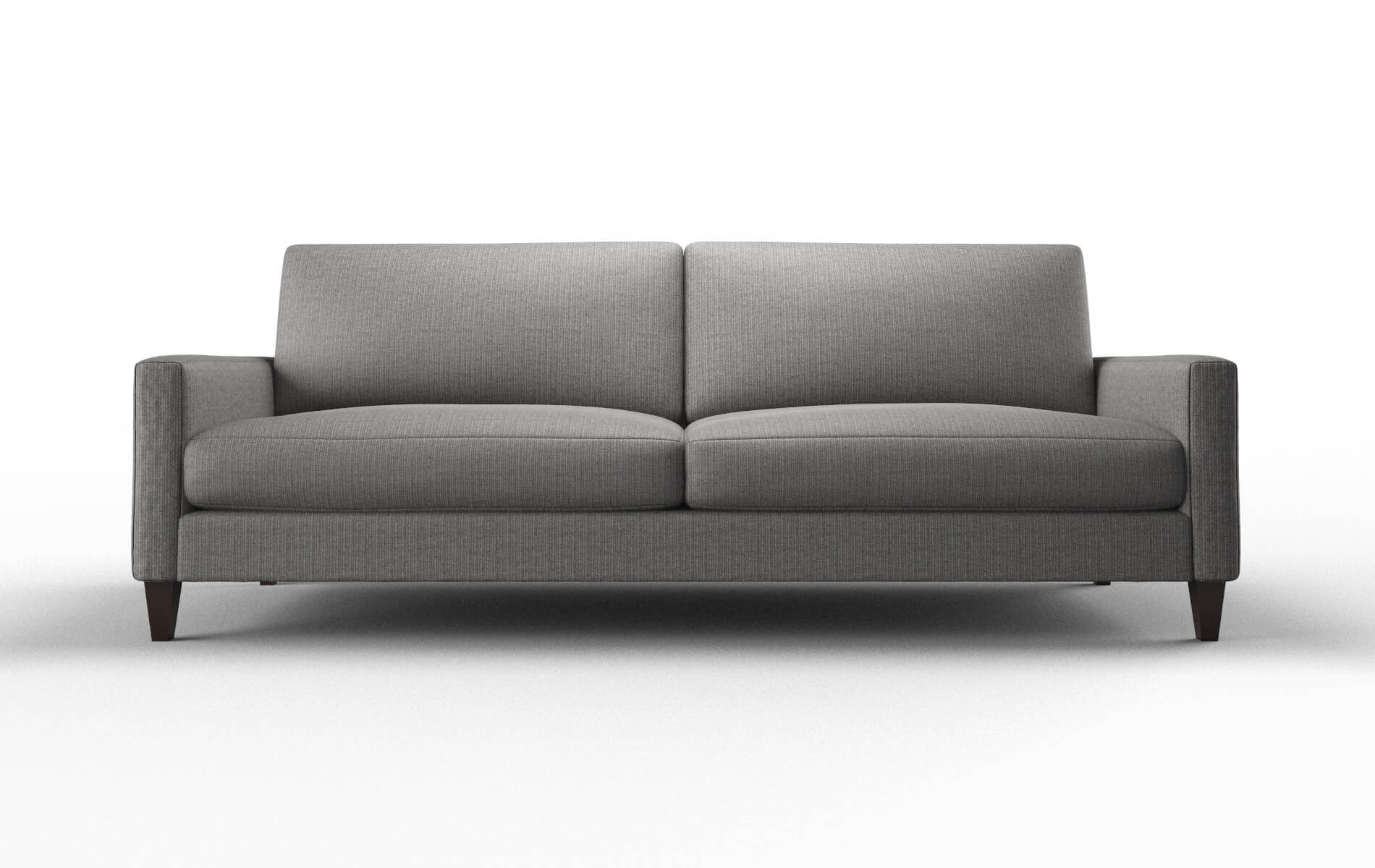 Cannes Parker graphite Sofa Espresso Legs  1