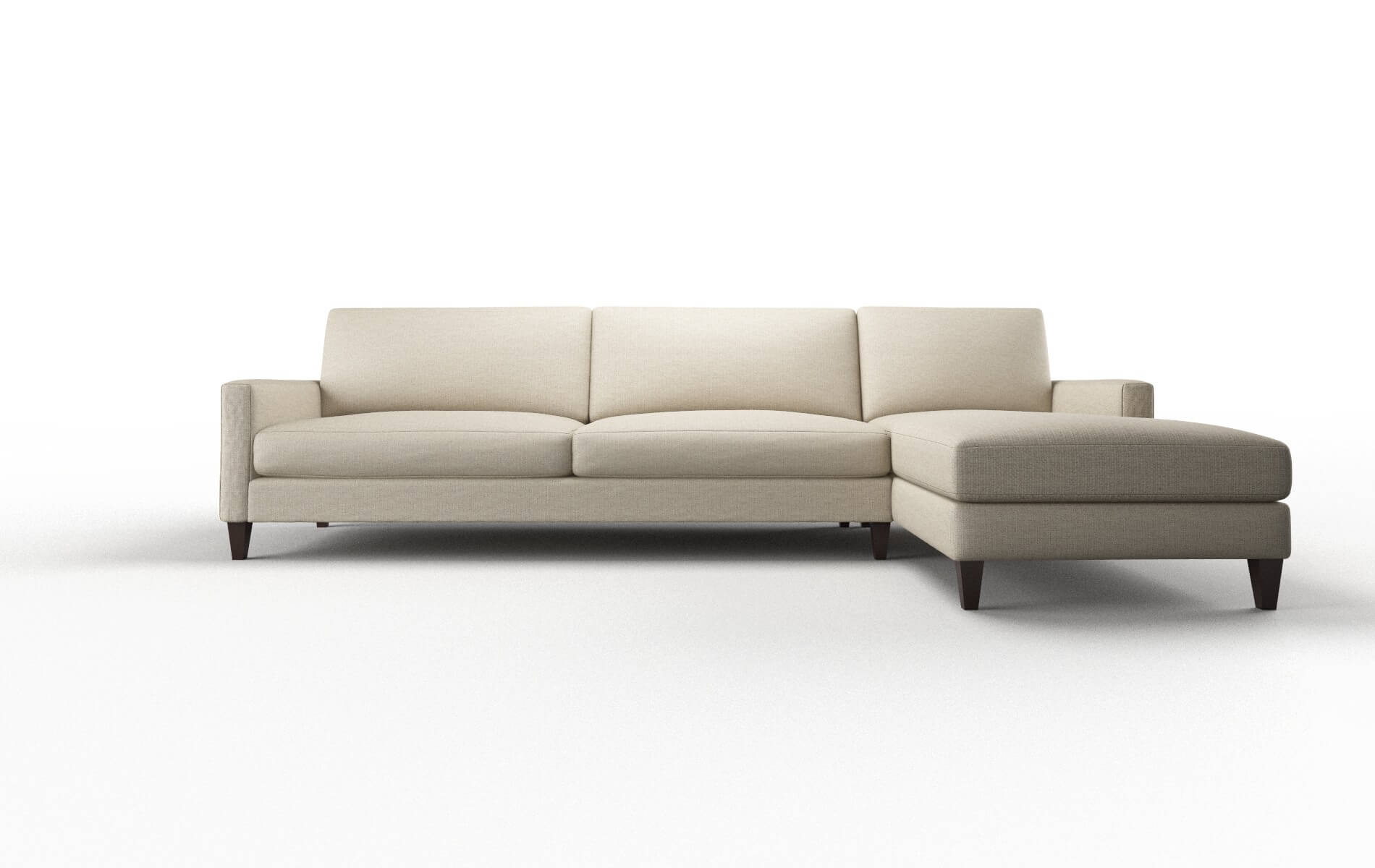 Cannes Parker linen Panel Espresso Legs  1