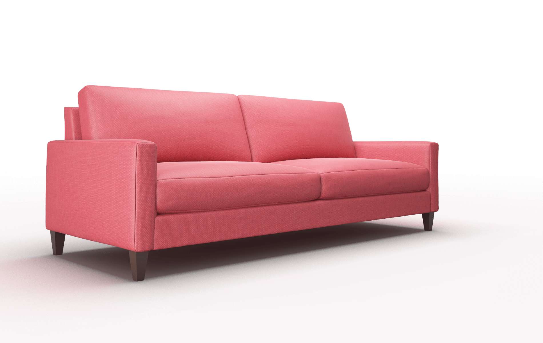 Cannes Pauline Ruby Sofa espresso legs 2