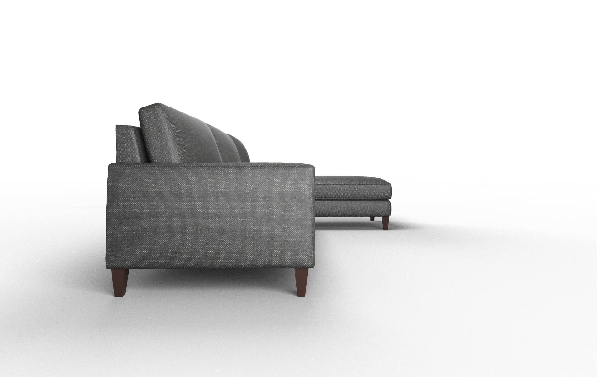 Cannes Phoenix Charcoal Panel espresso legs 3