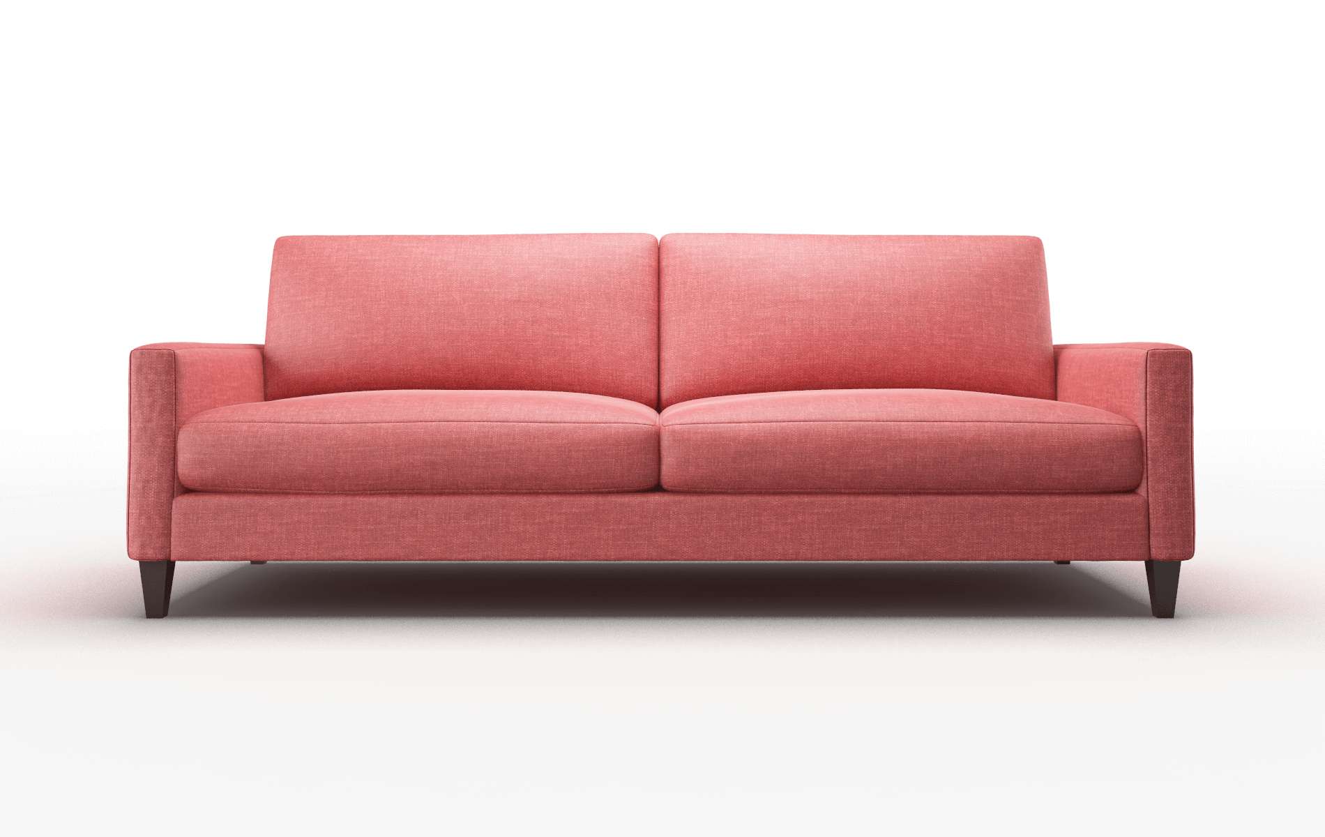 Cannes Portland Berry Sofa espresso legs 1