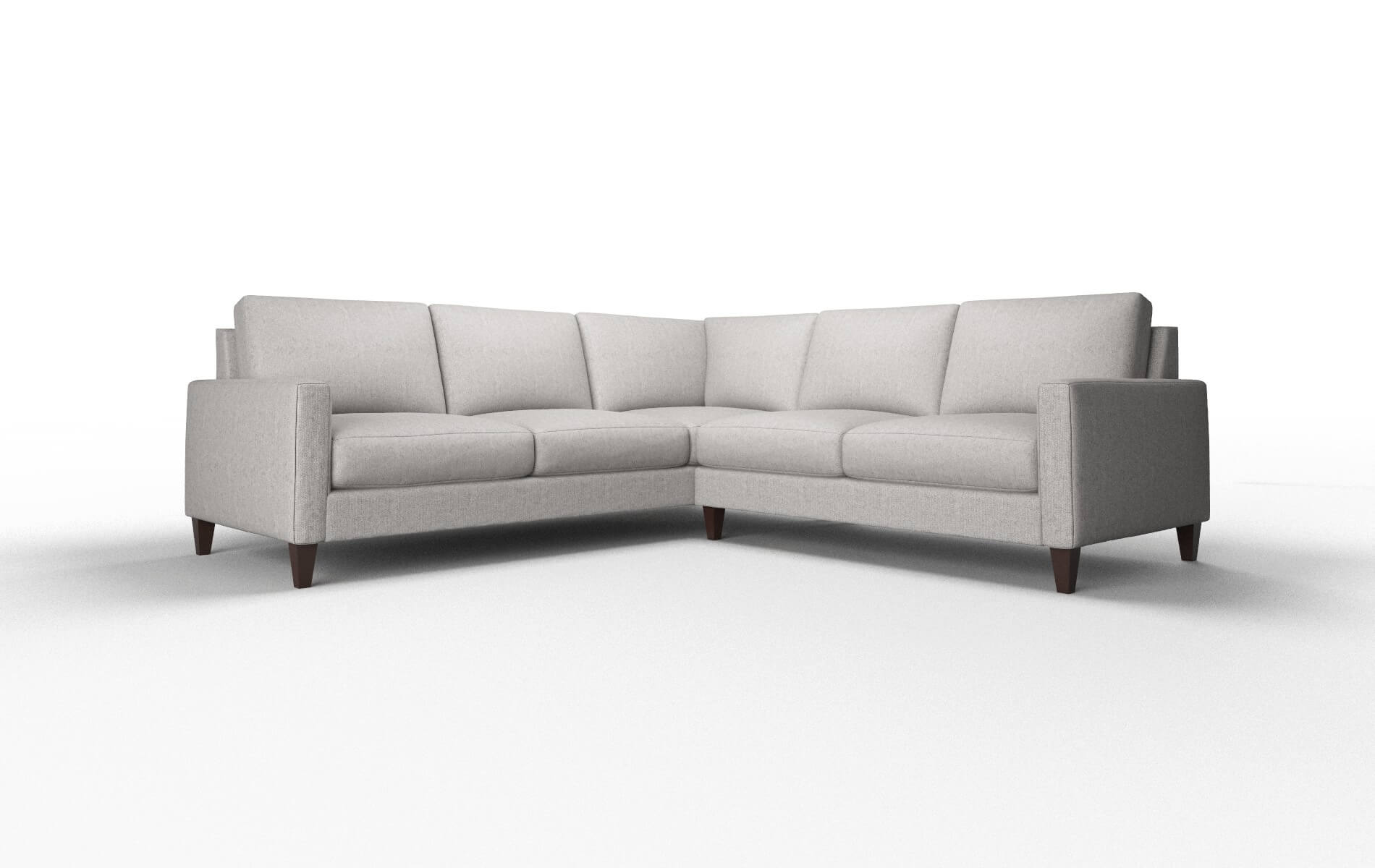 Cannes Prime Ash Sectional espresso legs 1