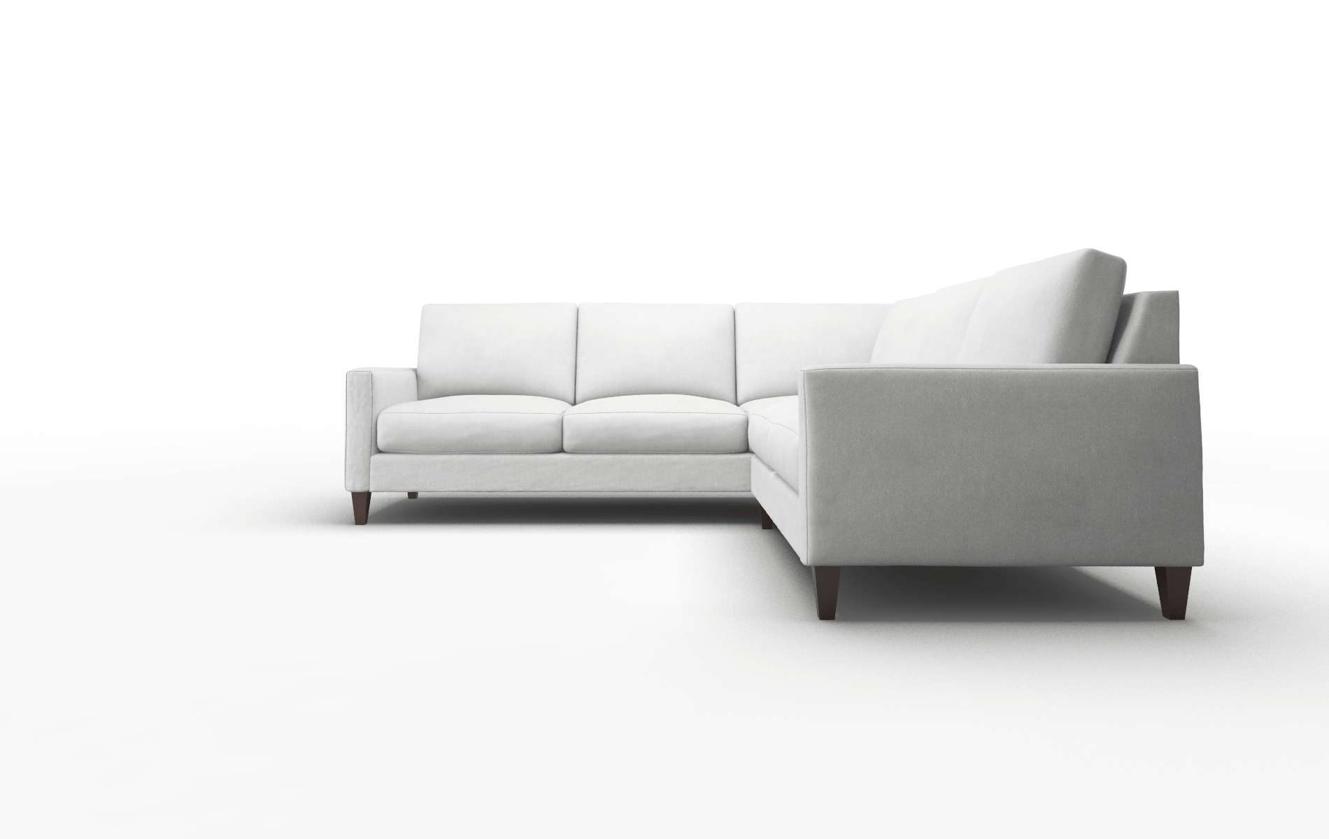 Cannes Prisma Steam Sectional espresso legs 5
