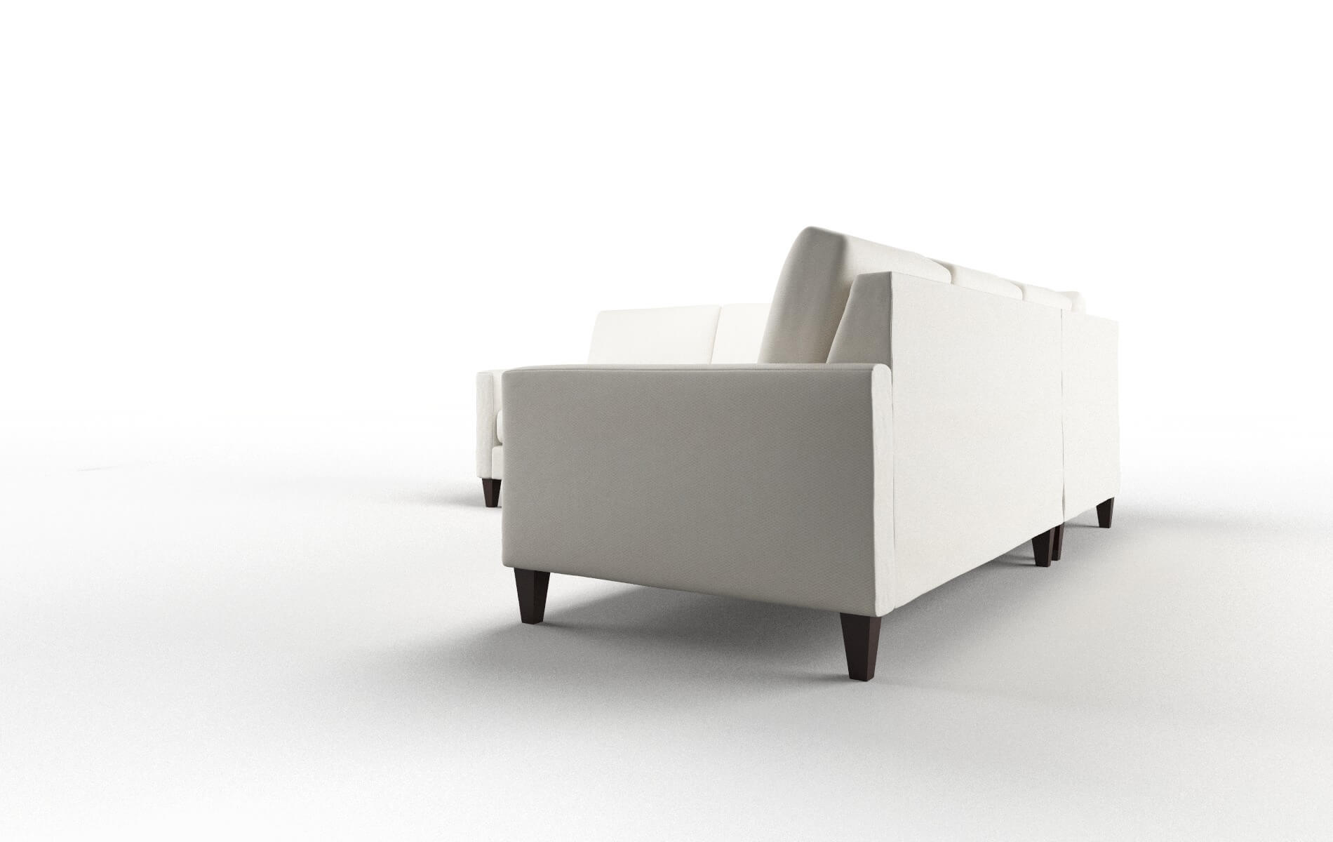 Cannes R_prize Cream Sectional espresso legs 4