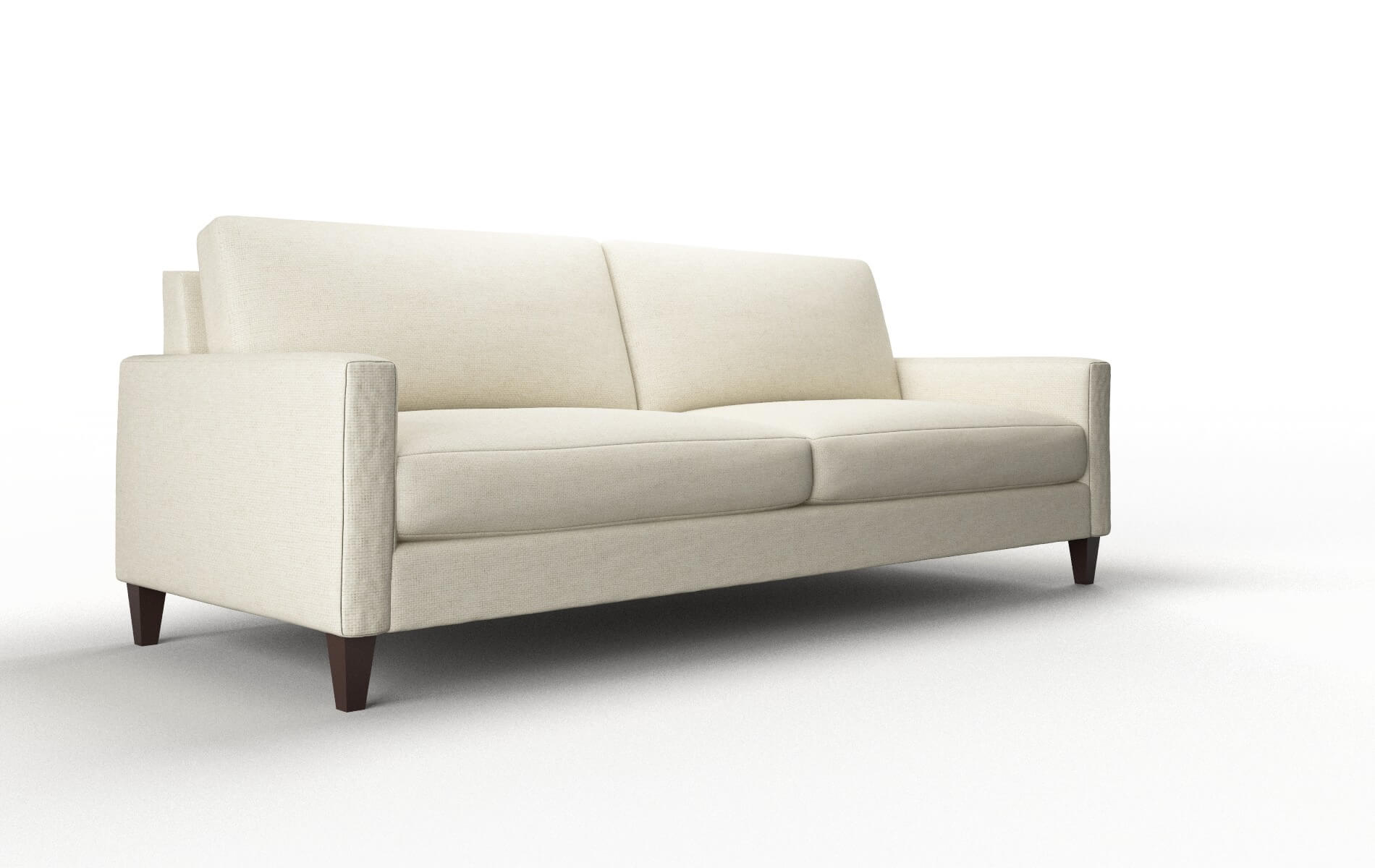Cannes Redondo Oyster Sofa espresso legs 2