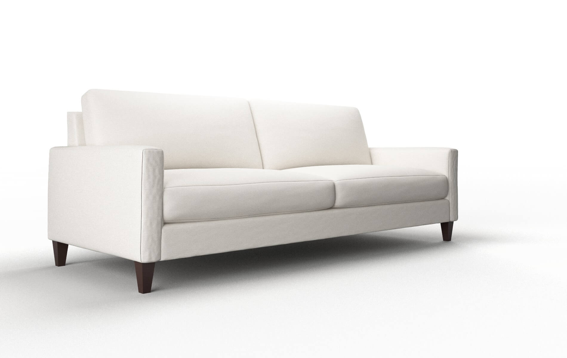 Cannes Redondo Pearl Sofa espresso legs 2