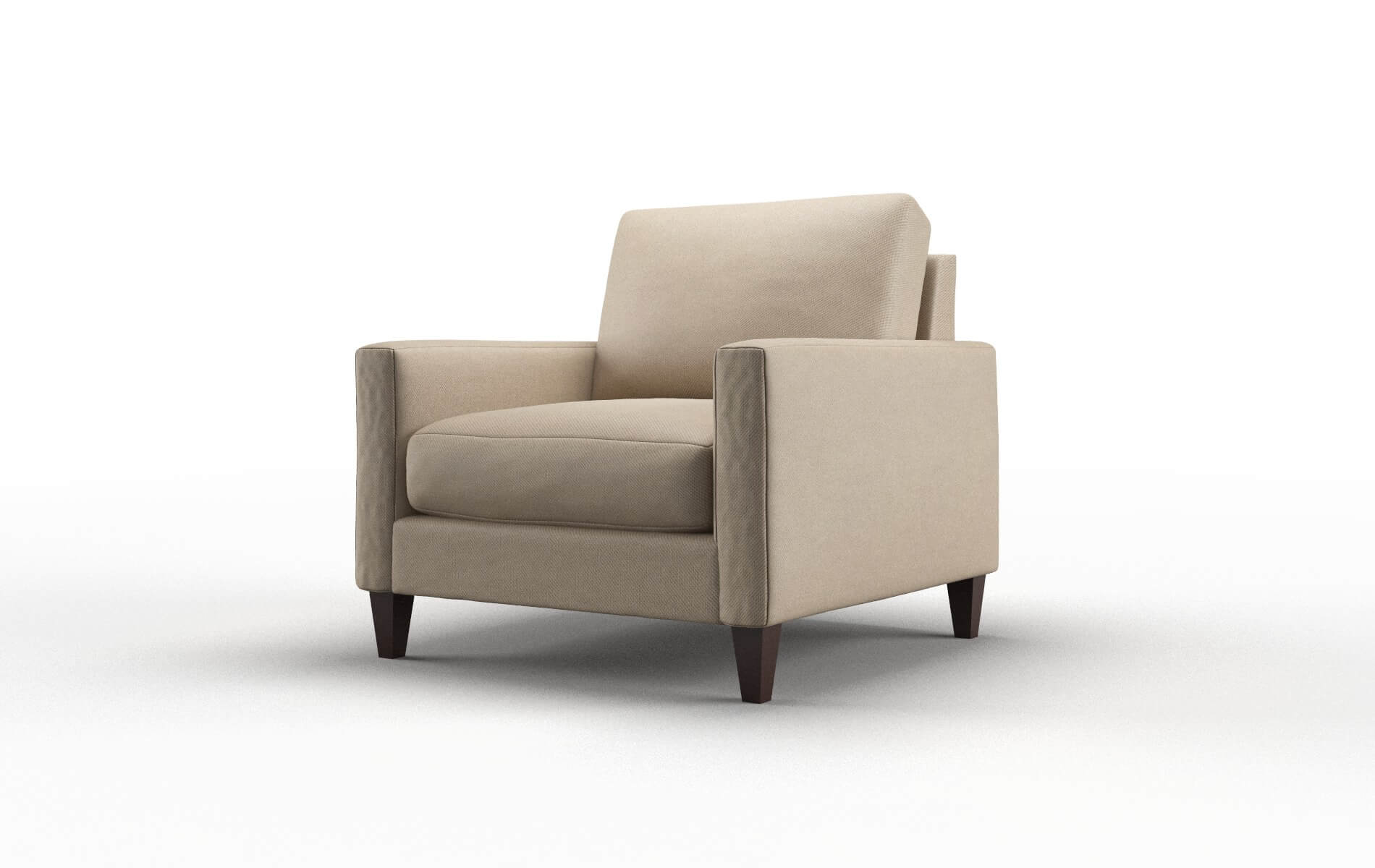 Cannes Rocket Cappuccino Chair espresso legs 4