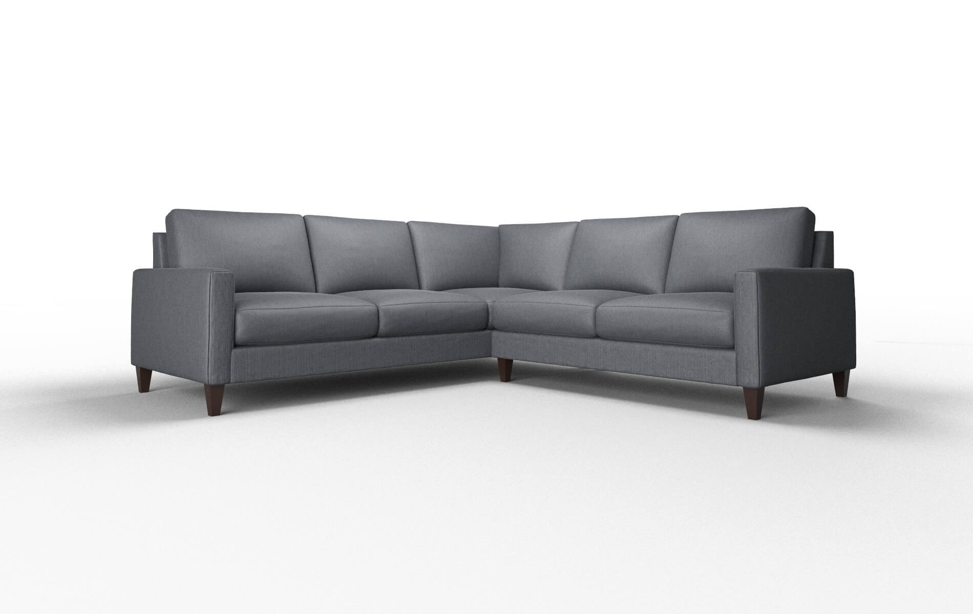 Cannes Rocket eclipse Sectional Espresso Legs  1