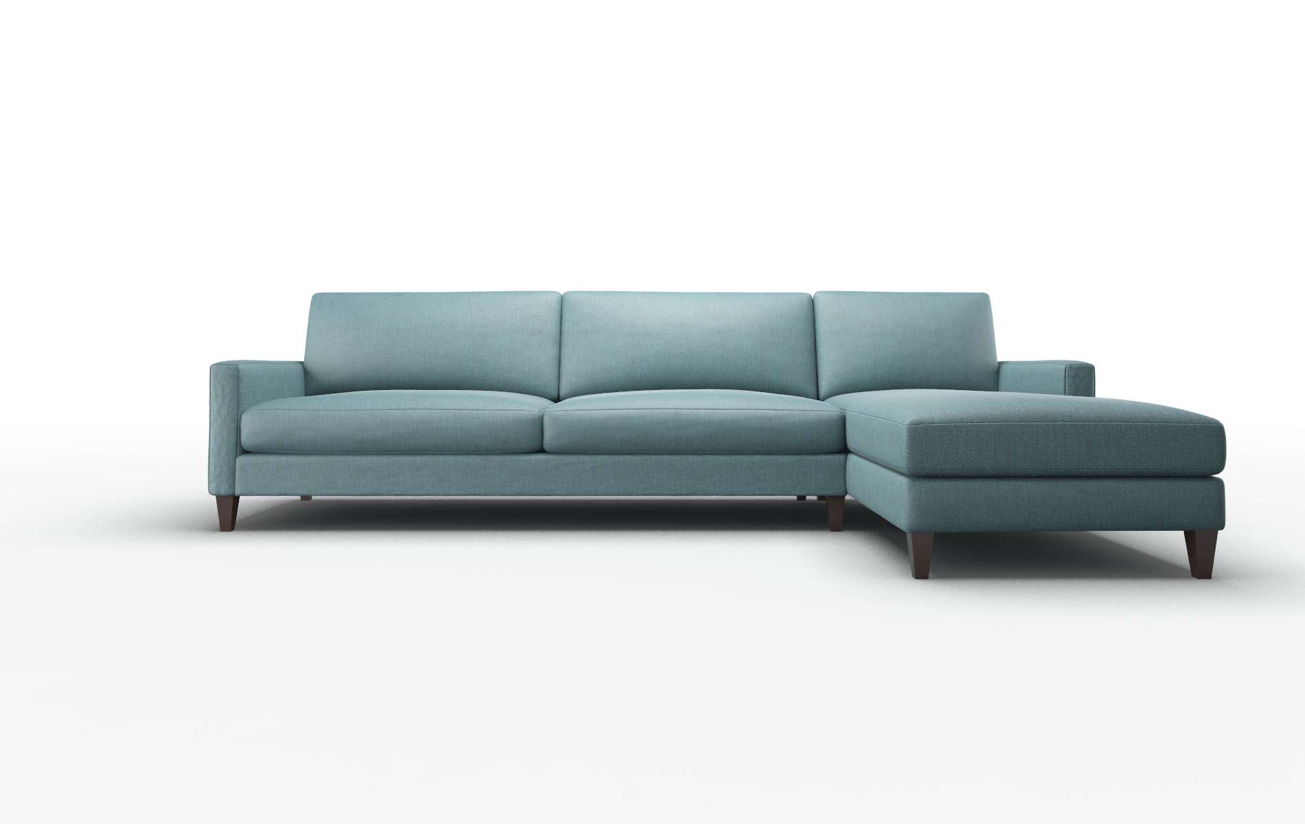 Cannes Rocket peacock Panel Espresso Legs  1