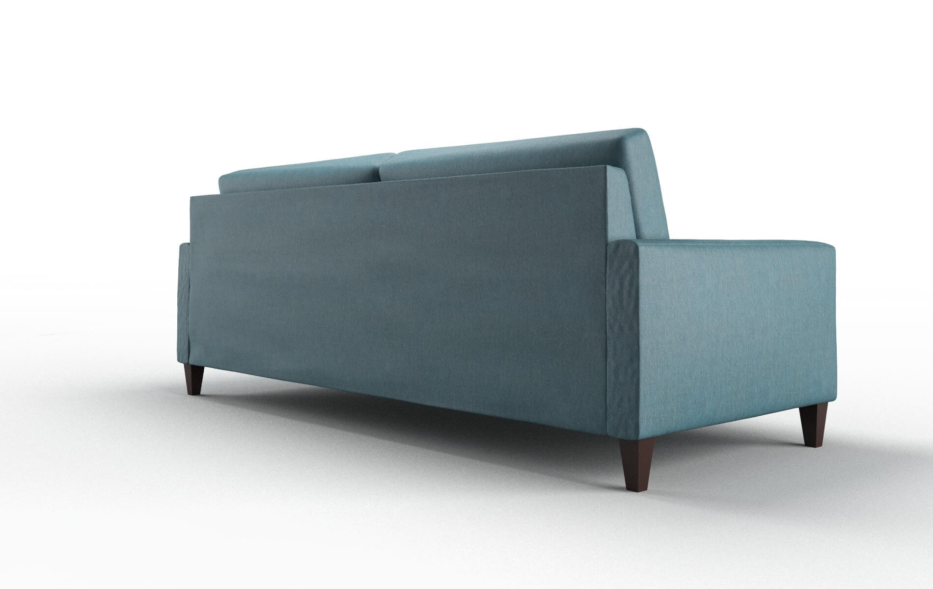 Cannes Royale Electric_blue Sofa espresso legs 5