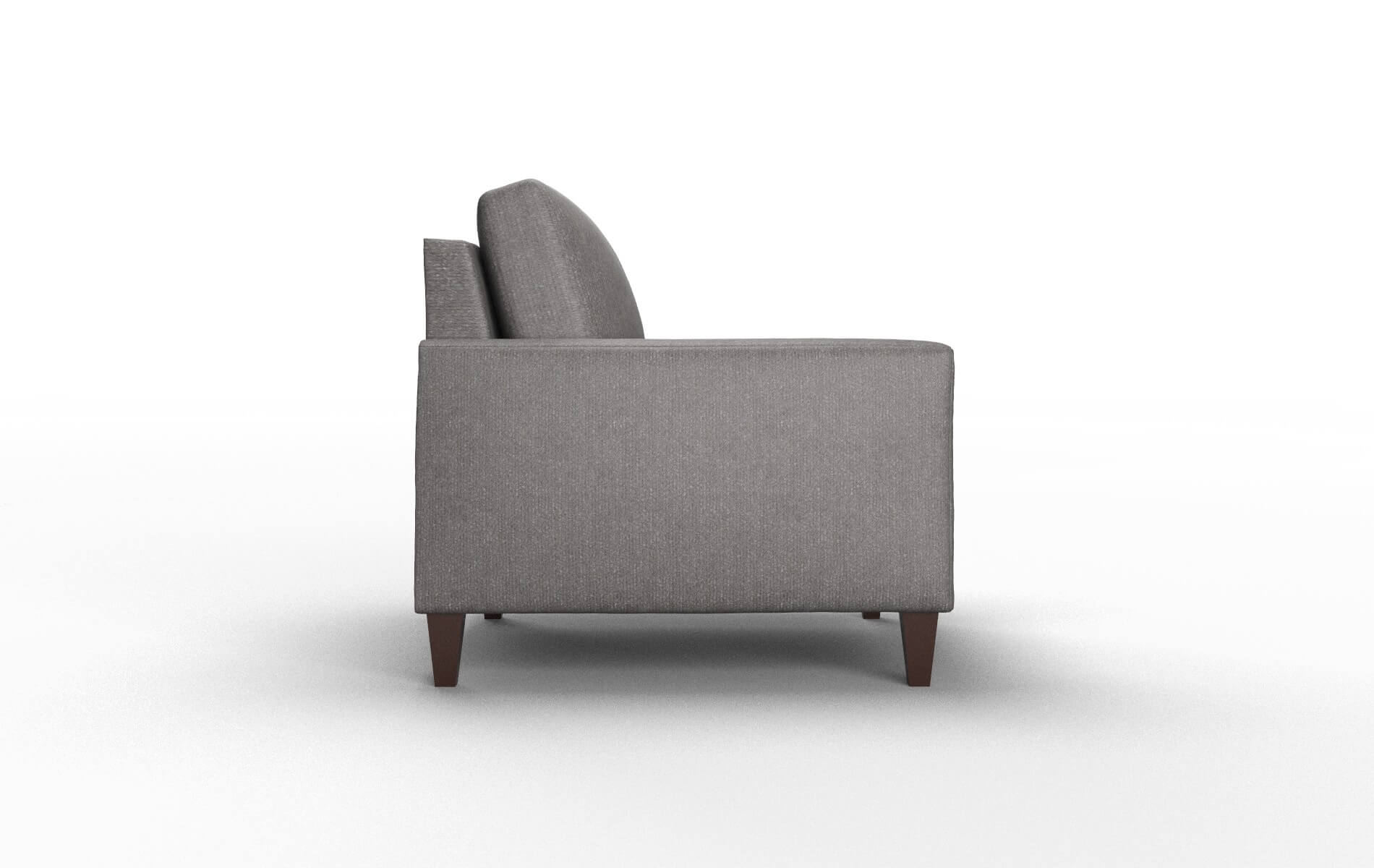 Cannes Sasha Grey Chair espresso legs 3