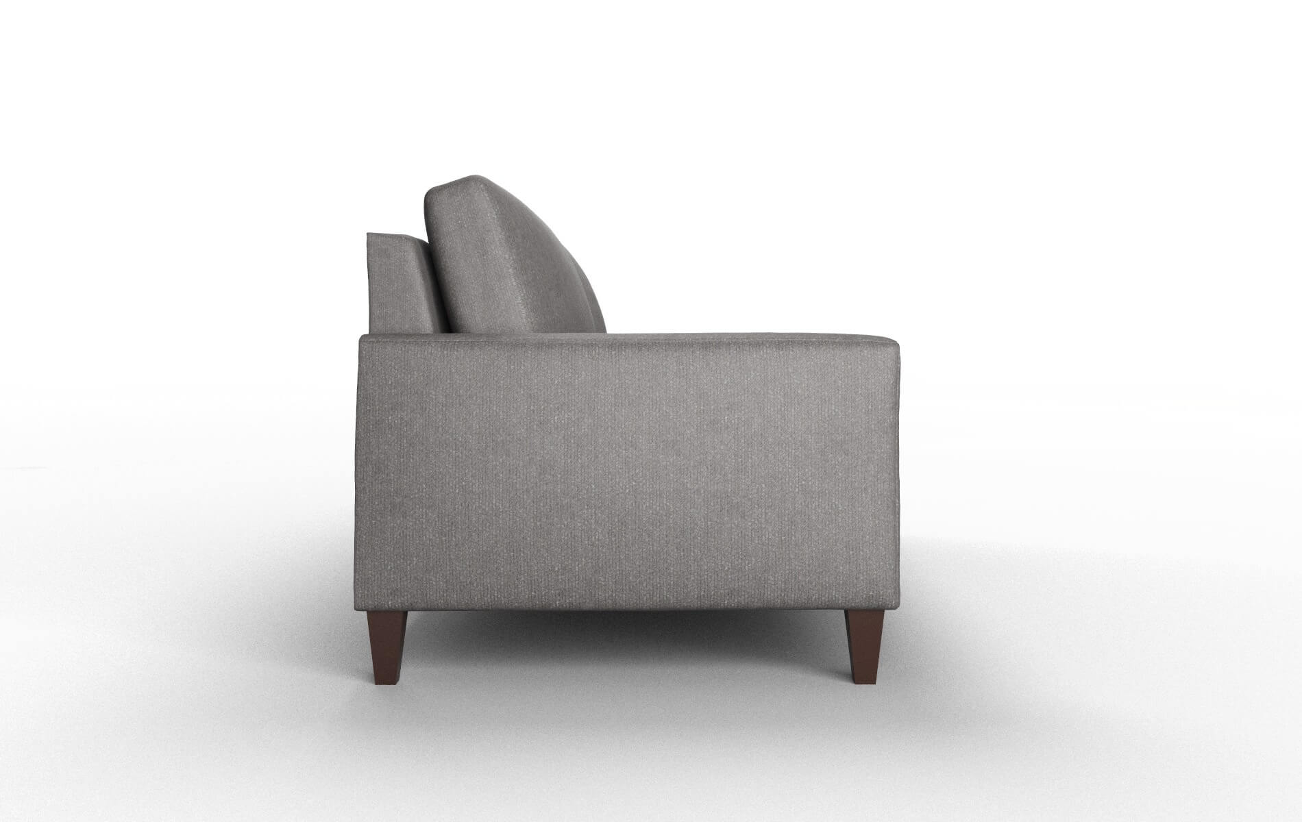 Cannes Sasha Grey Sofa espresso legs 3