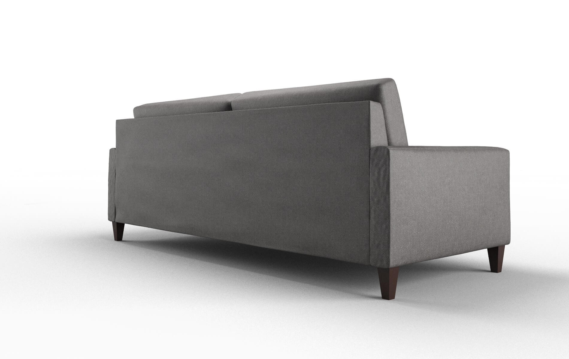 Cannes Sasha Grey Sofa espresso legs 5