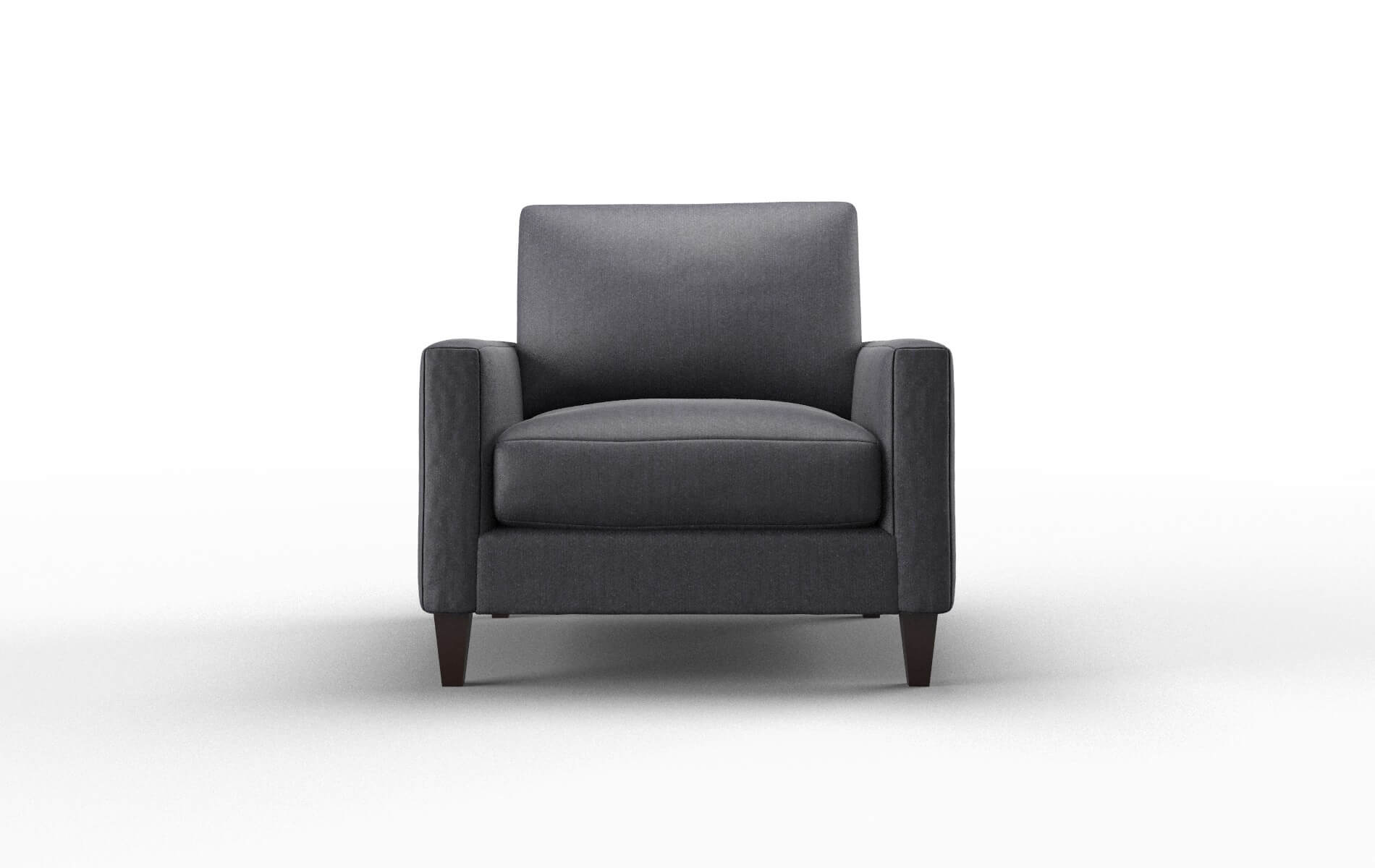 Cannes Sasha navy Chair Espresso Legs  1