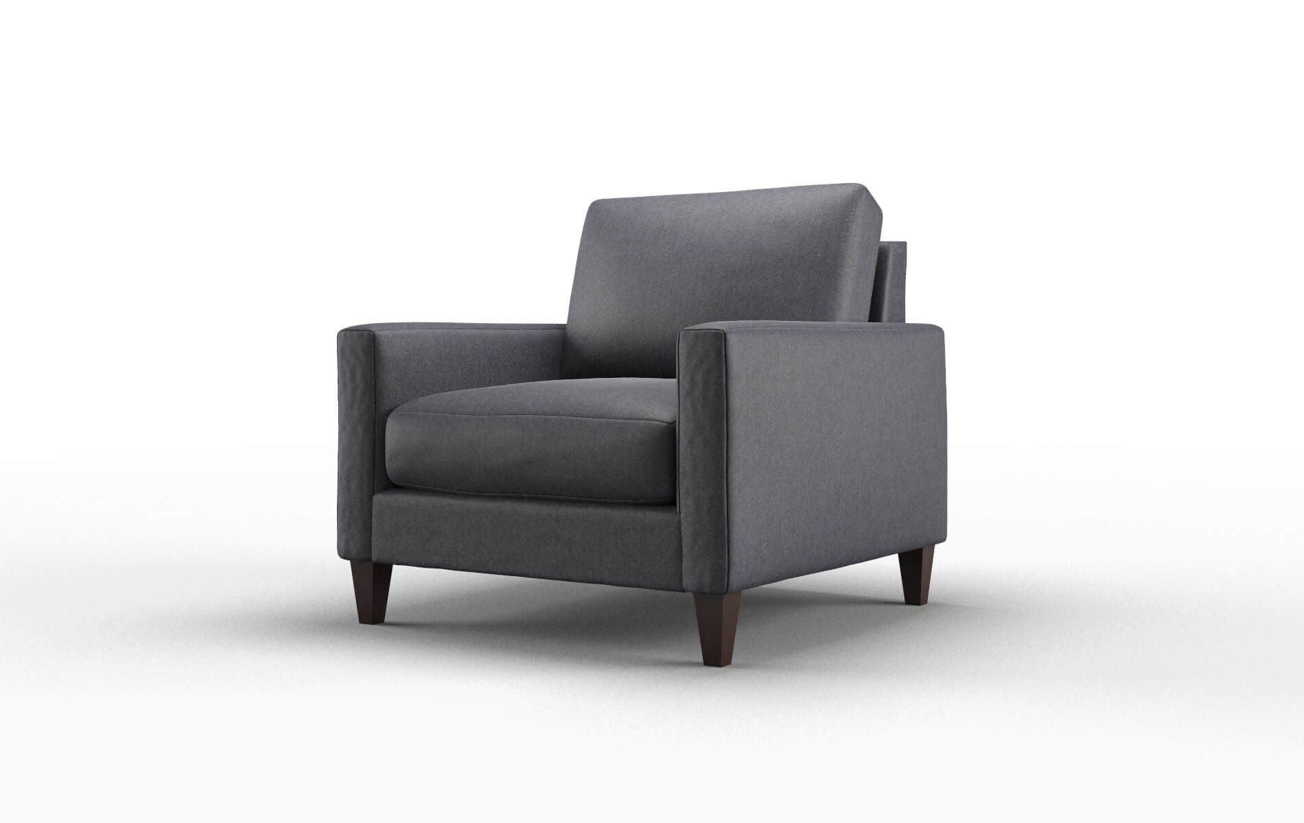 Cannes Sasha Navy Chair espresso legs 4