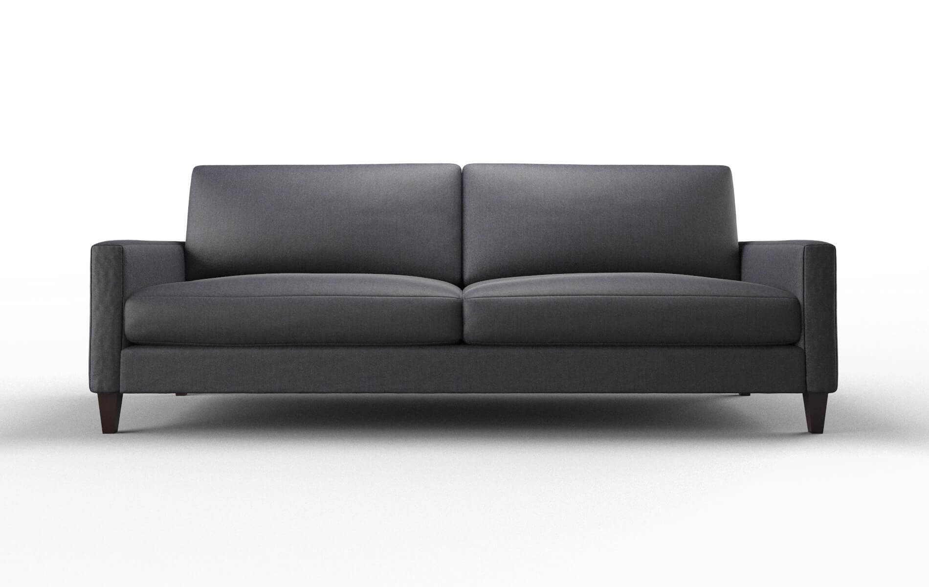 Cannes Sasha navy Sofa Espresso Legs  1