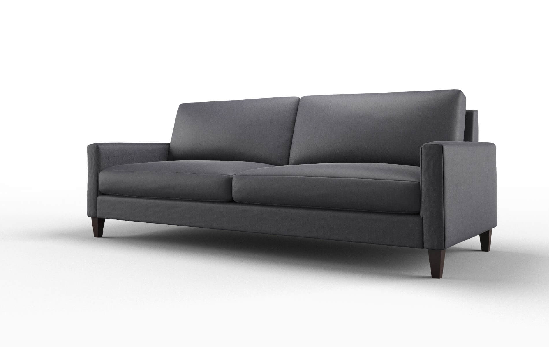 Cannes Sasha Navy Sofa espresso legs 4
